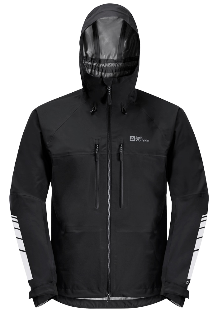 Jack Wolfskin Fahrradjacke »MOROBBIA 3L JKT M«, mit Kapuze