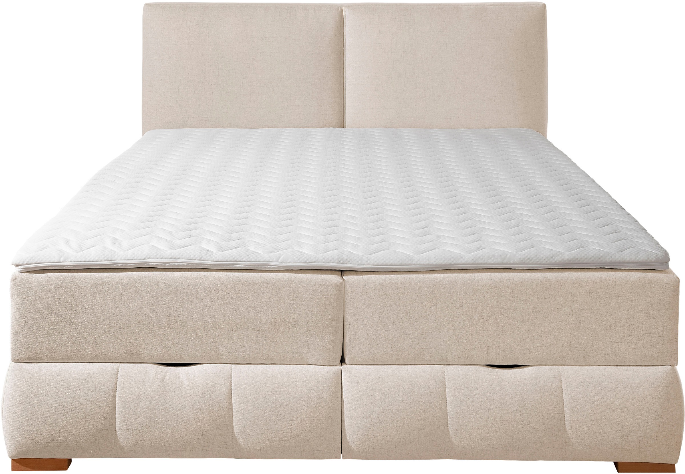 Thumbnail - OTTO home Boxbett "Wehma" in H2, H3 & H4 wählbar, inklusive Topper