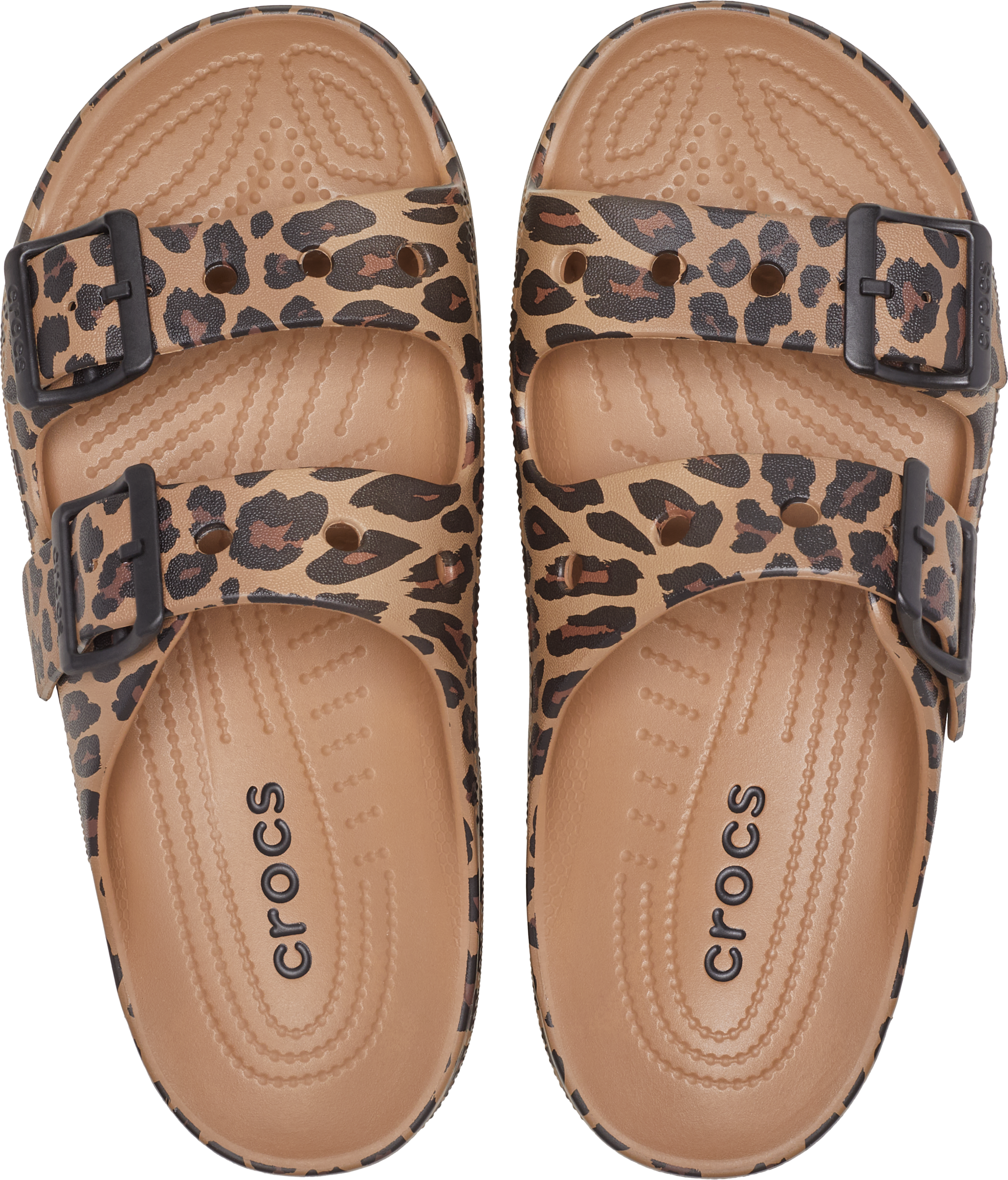 Crocs Pantolette »Saturday Animal Sandal W«  Sommerschuh, Hausschuh, Strandschuh im Animal-Print