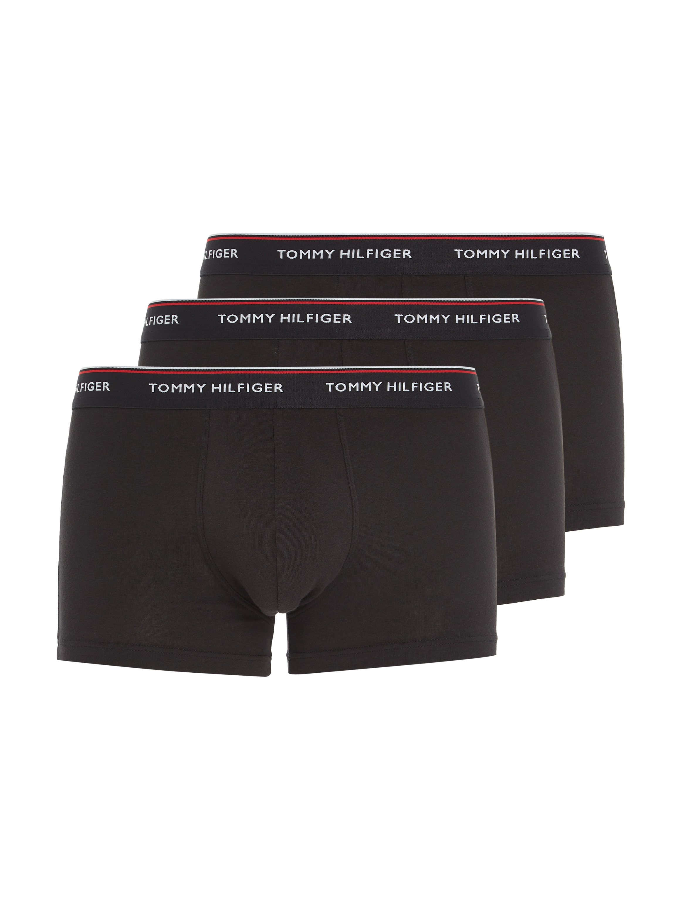 Tommy Hilfiger Underwear Trunk "3P LR TRUNK", (Packung, 3 St., 3er-Pack), mit Logo-Elastikbund