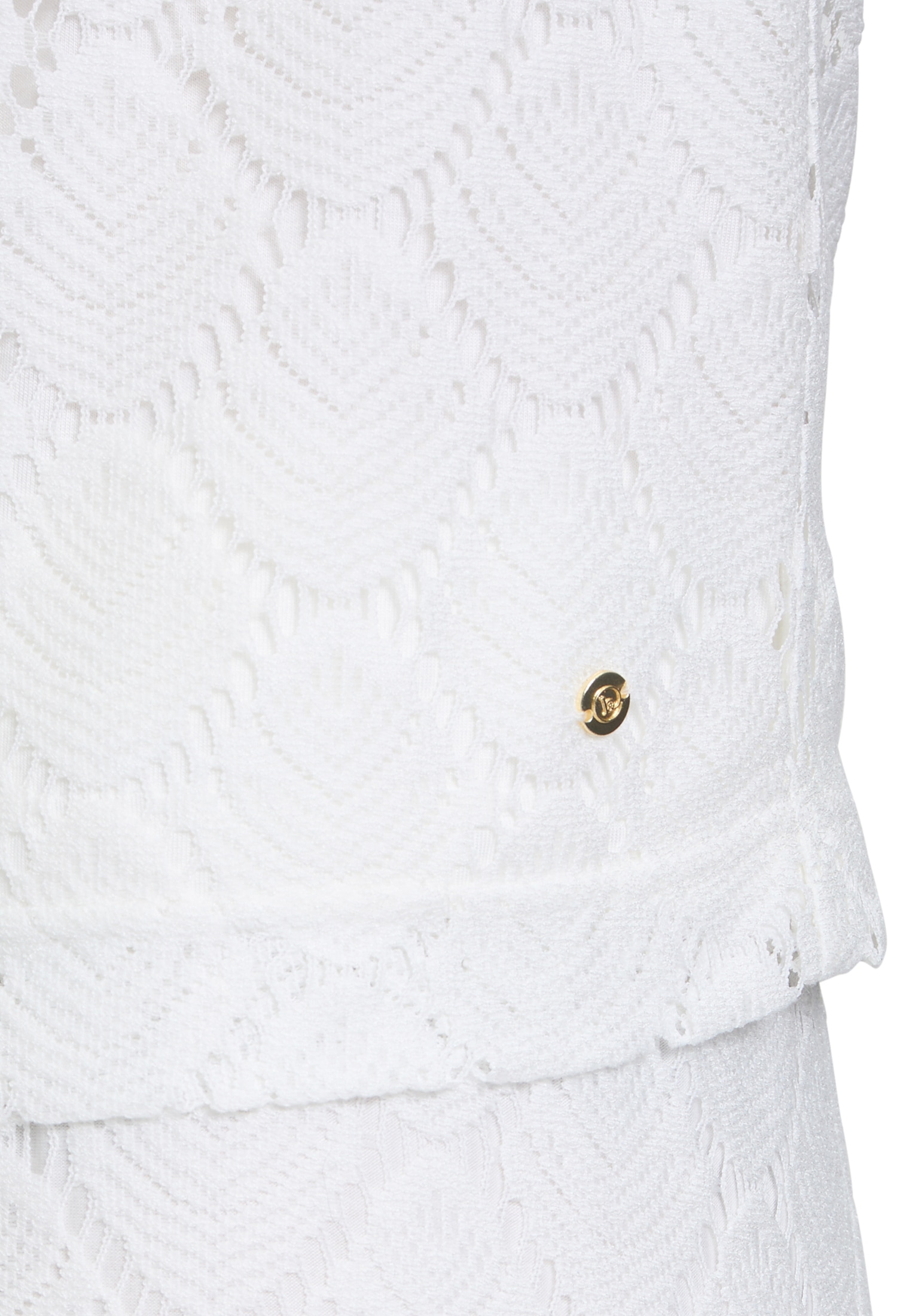 Betty&Co T-Shirt »Betty & Co Strukturshirt mit U-Boot-Ausschnitt«, (1 tlg.), Materialmix