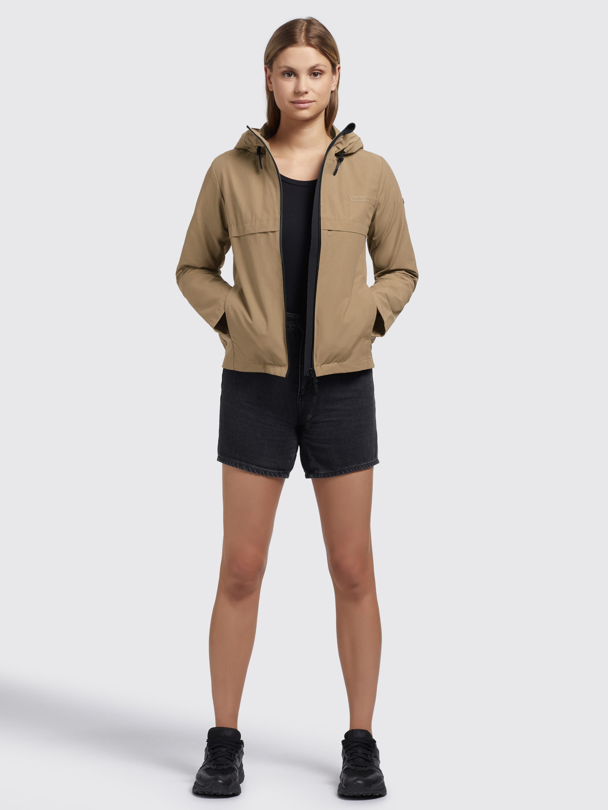 khujo Anorak »TIEMA«, mit Kapuze
