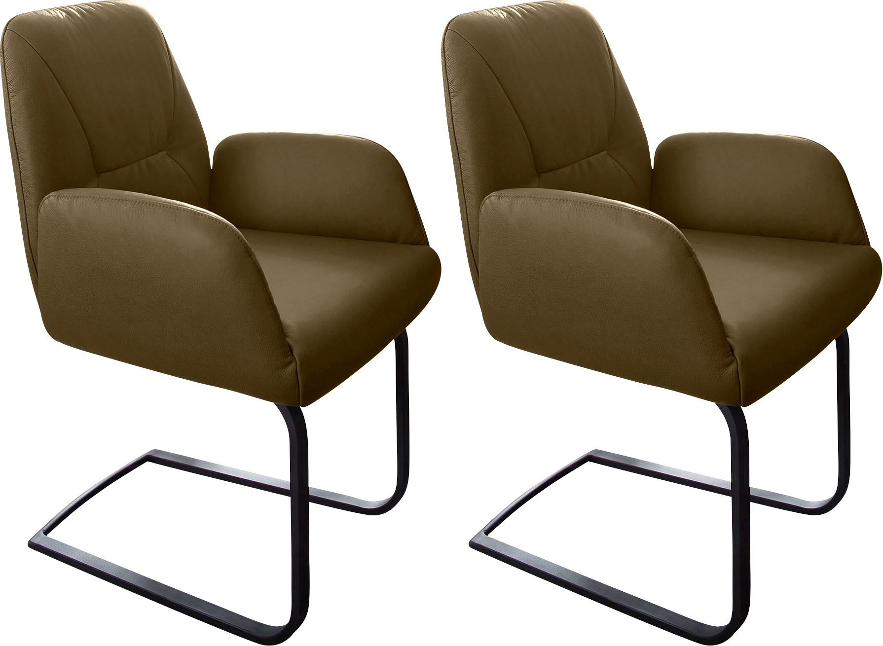 W.SCHILLIG Freischwinger "ole" (Set) 2 Stk. Longlife Xtra-Leder Z69 2er- od günstig online kaufen