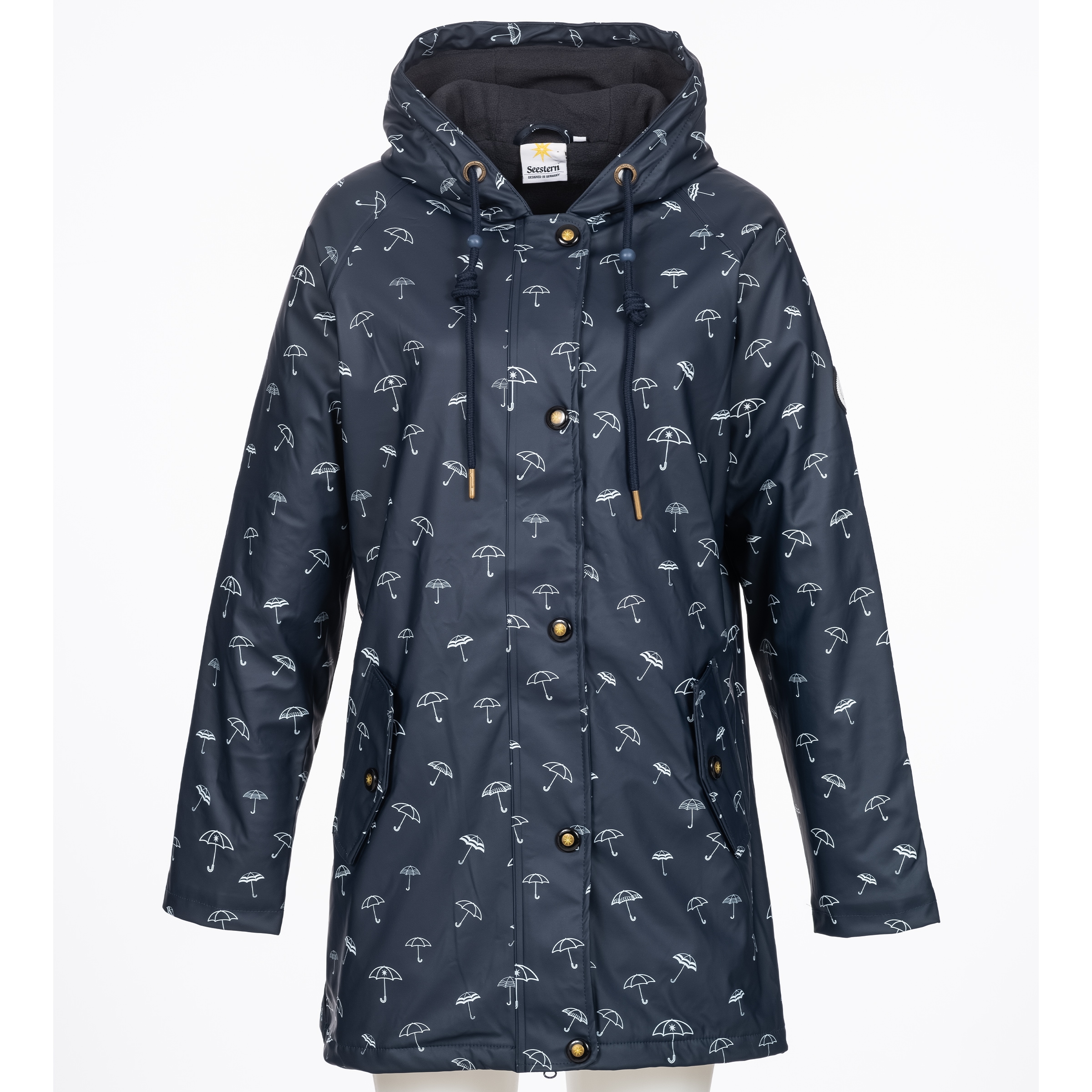ankerglut Regenjacke "Friesennerz ankerglutsea Regenmantel, Longjacket" auch in Großen Größen erhältlich