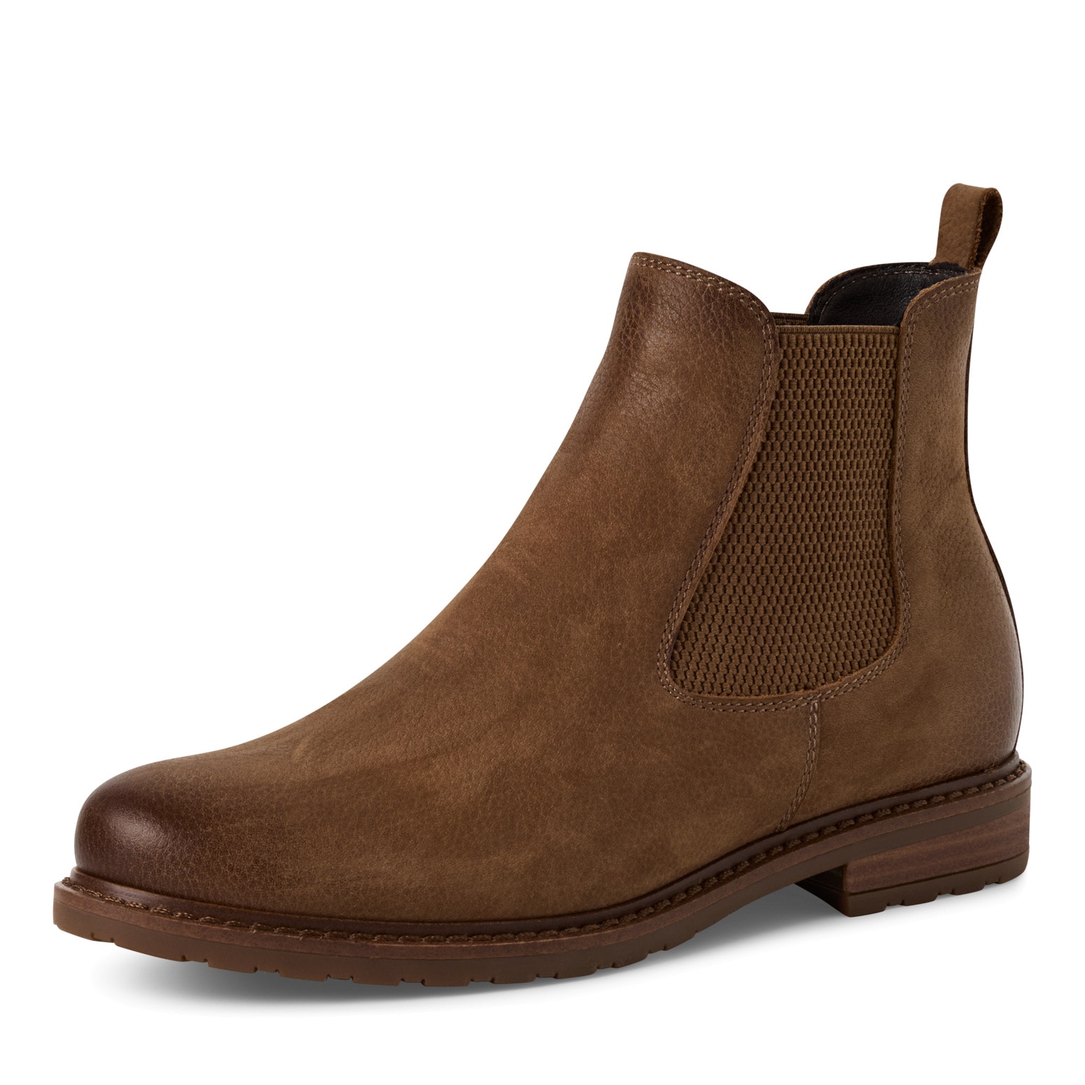 Tamaris Chelseaboots, Blockabsatz, Stiefelette, Businesschuh, Schlupfboots, günstig online kaufen