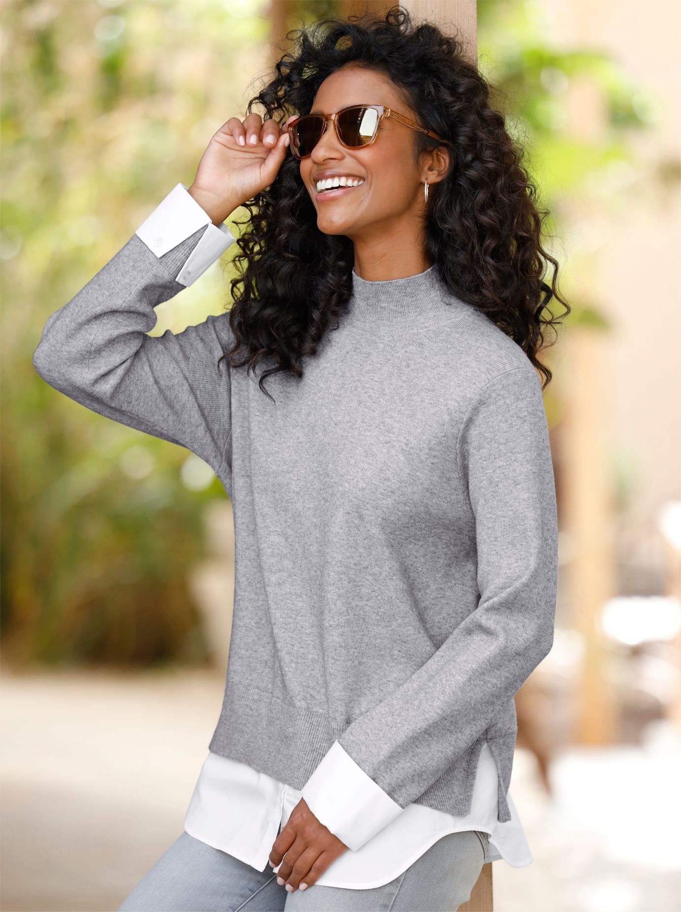 heine 2-in-1-Pullover "2-in-1-Pullover"