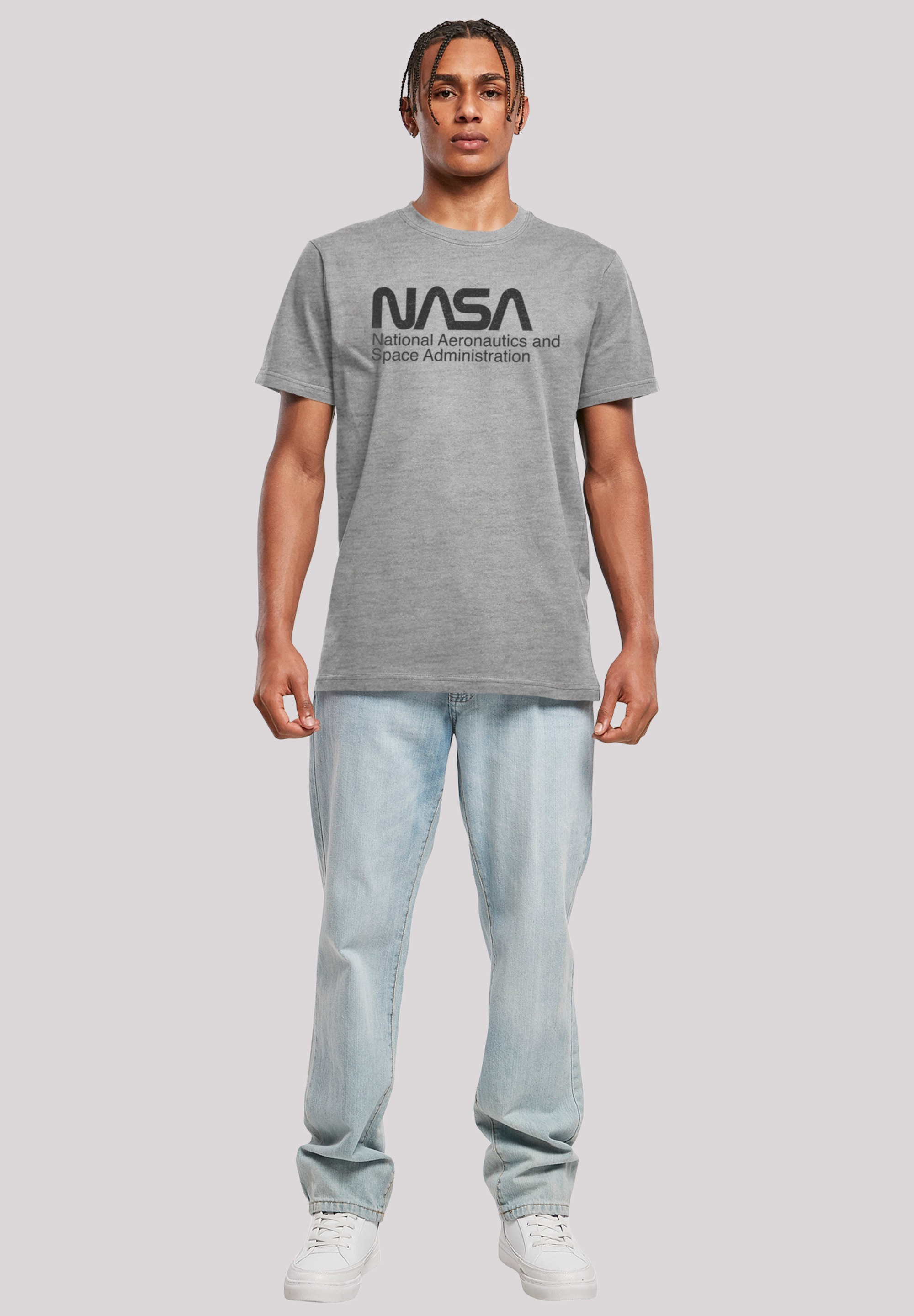 F4NT4STIC T-Shirt »NASA Logo One Tone«, Print