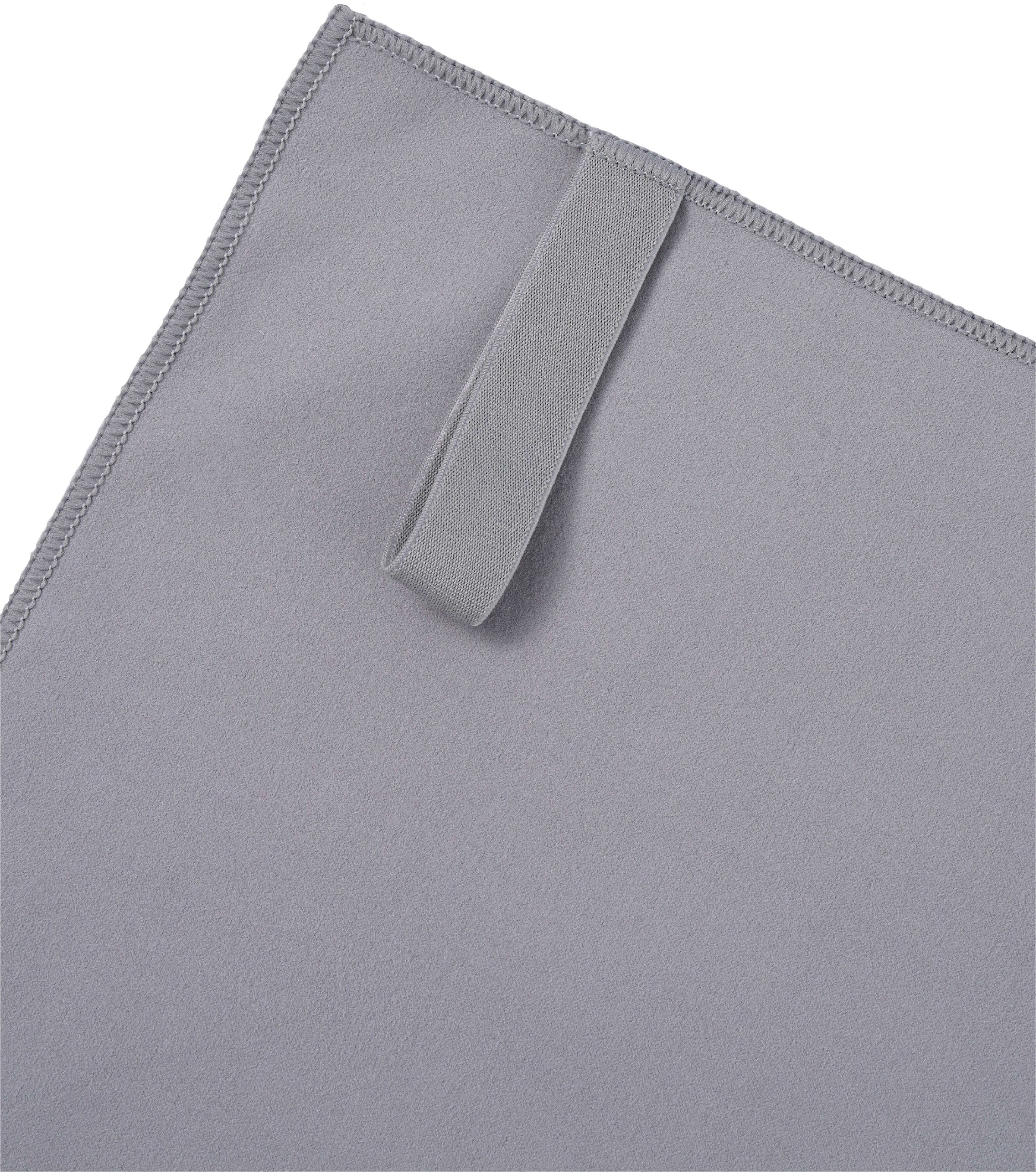 OTTO home Handtücher »Leoa, diverse Größen, Sporthandtuch, Reisehandtuch, Strandtuch« sehr leicht, kompakt, schnelltrocknend, Mikrofaser mit Kontrastnaht