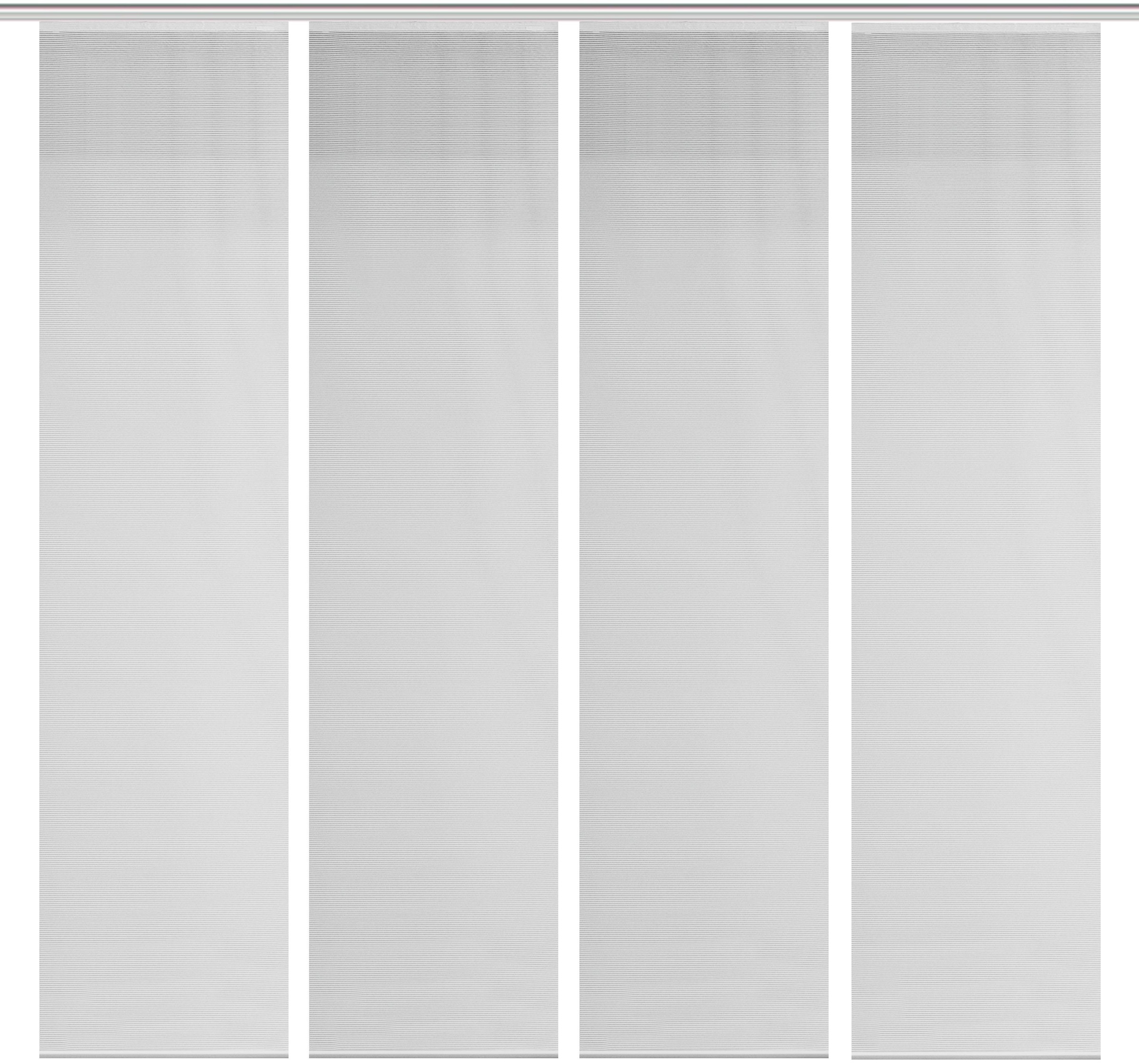 Vision S Schiebegardine "4ER SET ROM" Paneelwagen 4 Stk. tlg. HxB: 260x60, günstig online kaufen