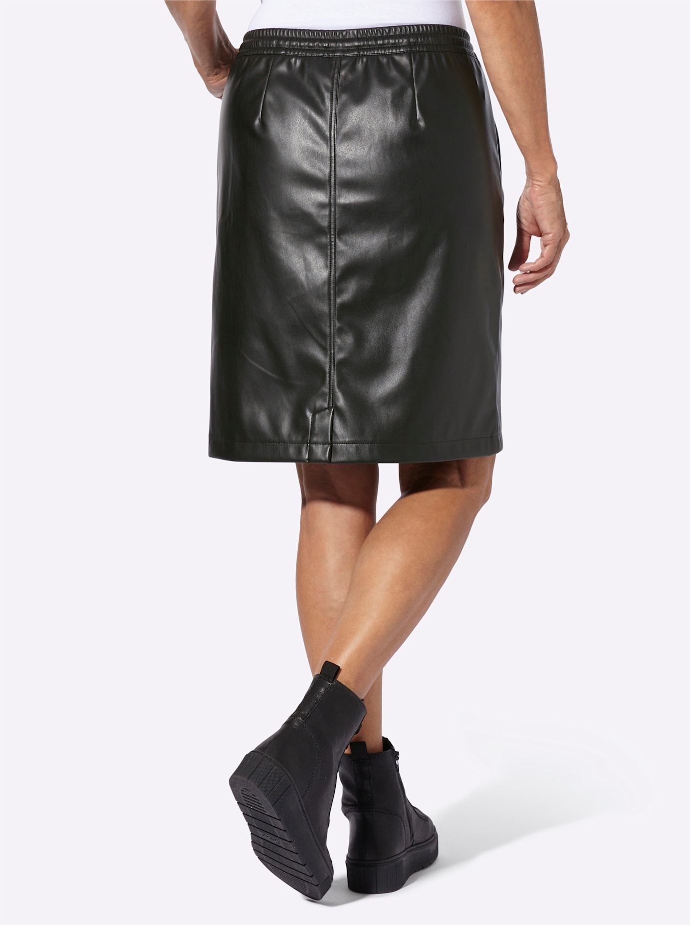 Inspirationen Lederimitatrock günstig online kaufen