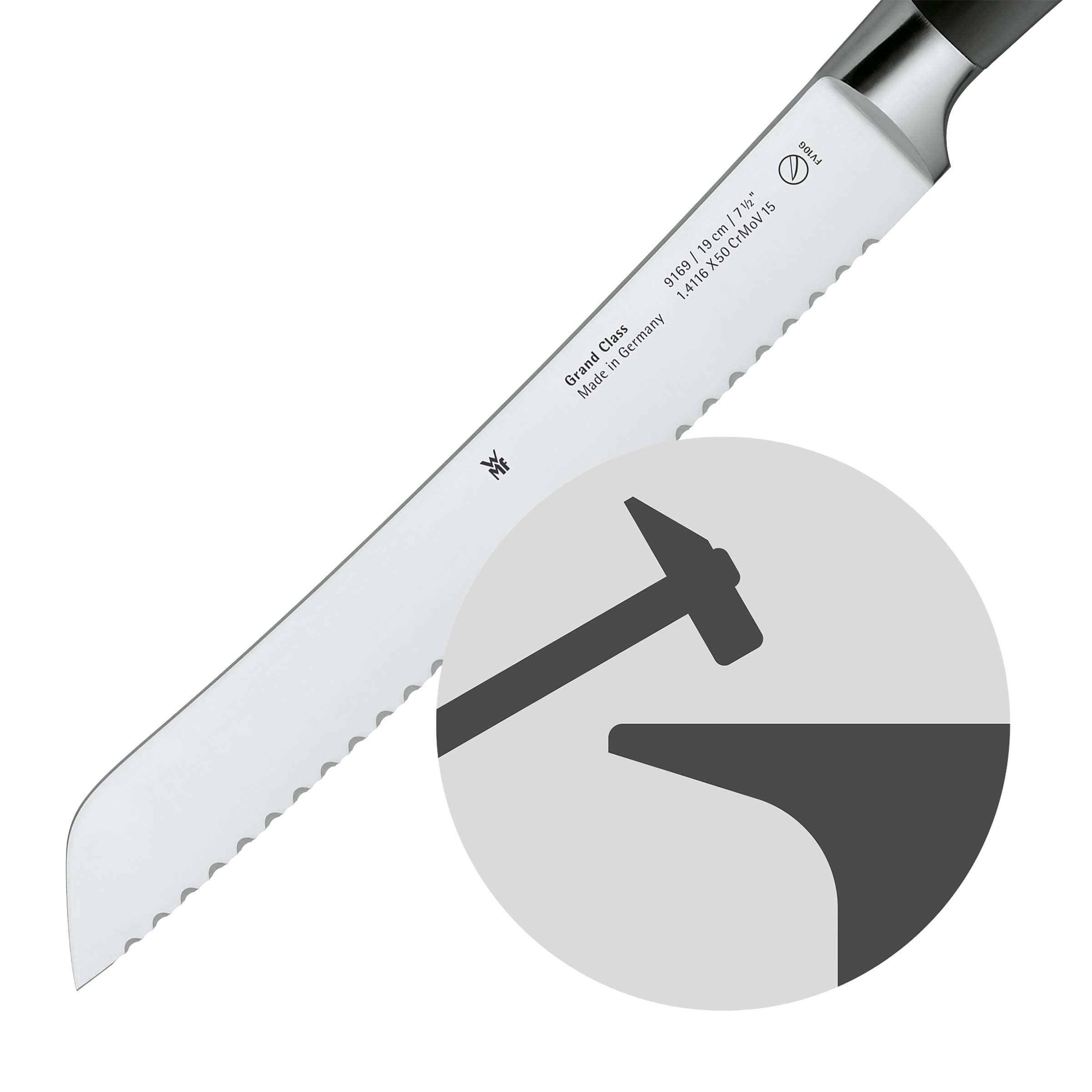 WMF Bread knife 19 cm Grand Class