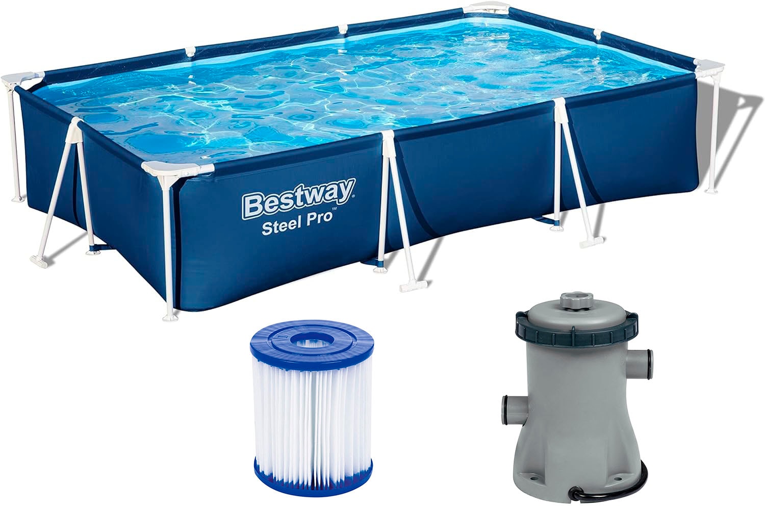 Bestway Framepool »Steel Pro« (Set 3 tlg.) su ...