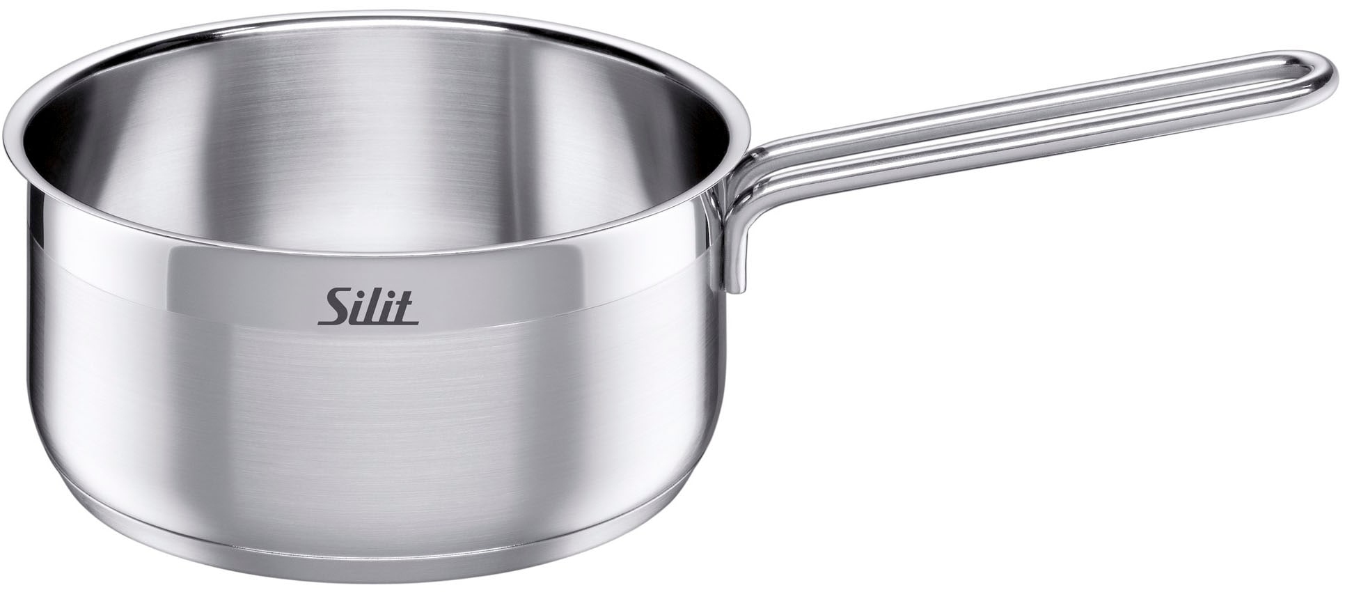 Silit Topf-Set »Toskana«, Edelstahl 18/10, (Set, 14 tlg., mit Milchtopf und Dampfgareinsatz), Silitherm-Allherdboden, induktionsgeeignet, spülmaschinengeeignet