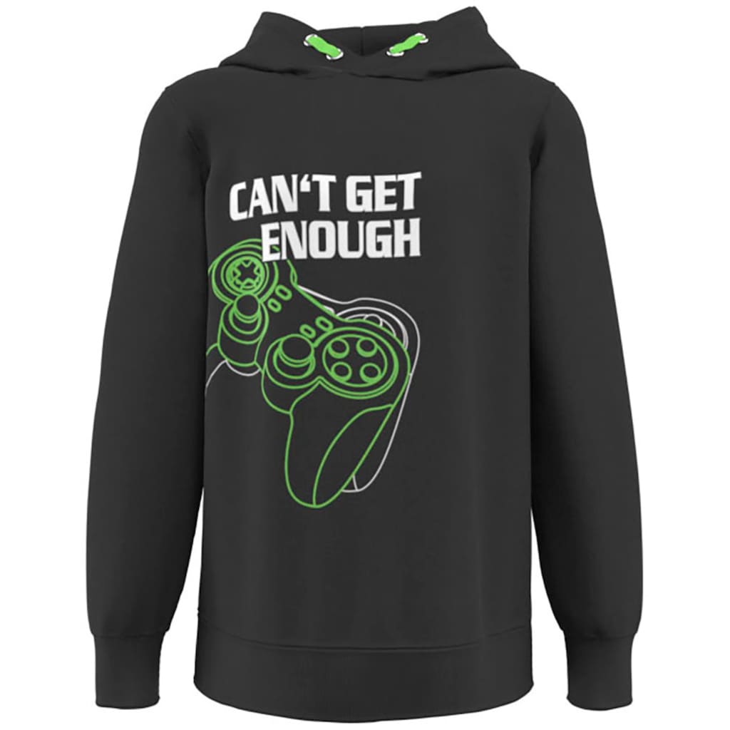 KIDSWORLD Kapuzensweatshirt »CAN´T GET ENOUGH - Spruch«