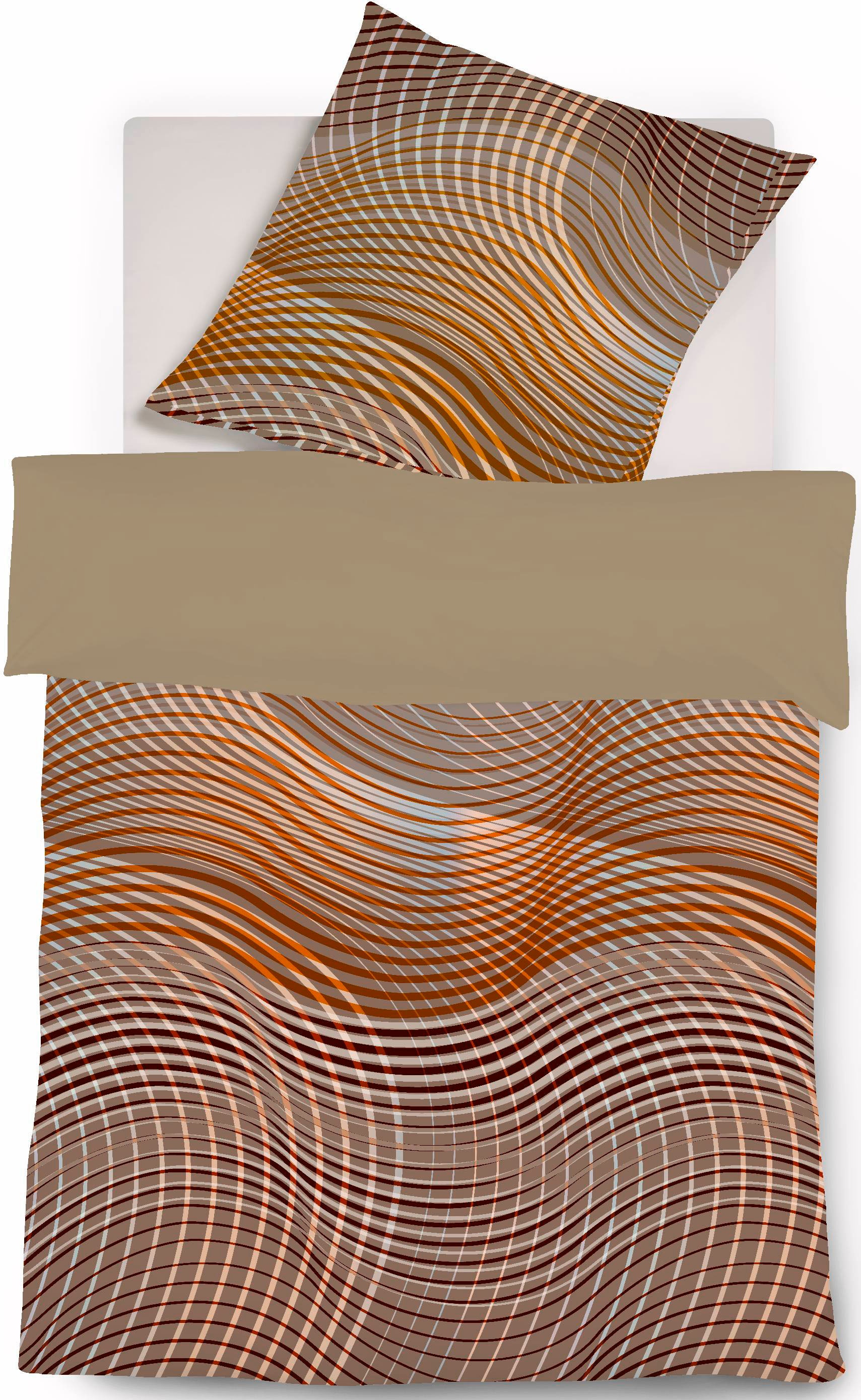 fleuresse Wendebettwäsche "Bed Art S 4380" 2 Stk. tlg. günstig online kaufen