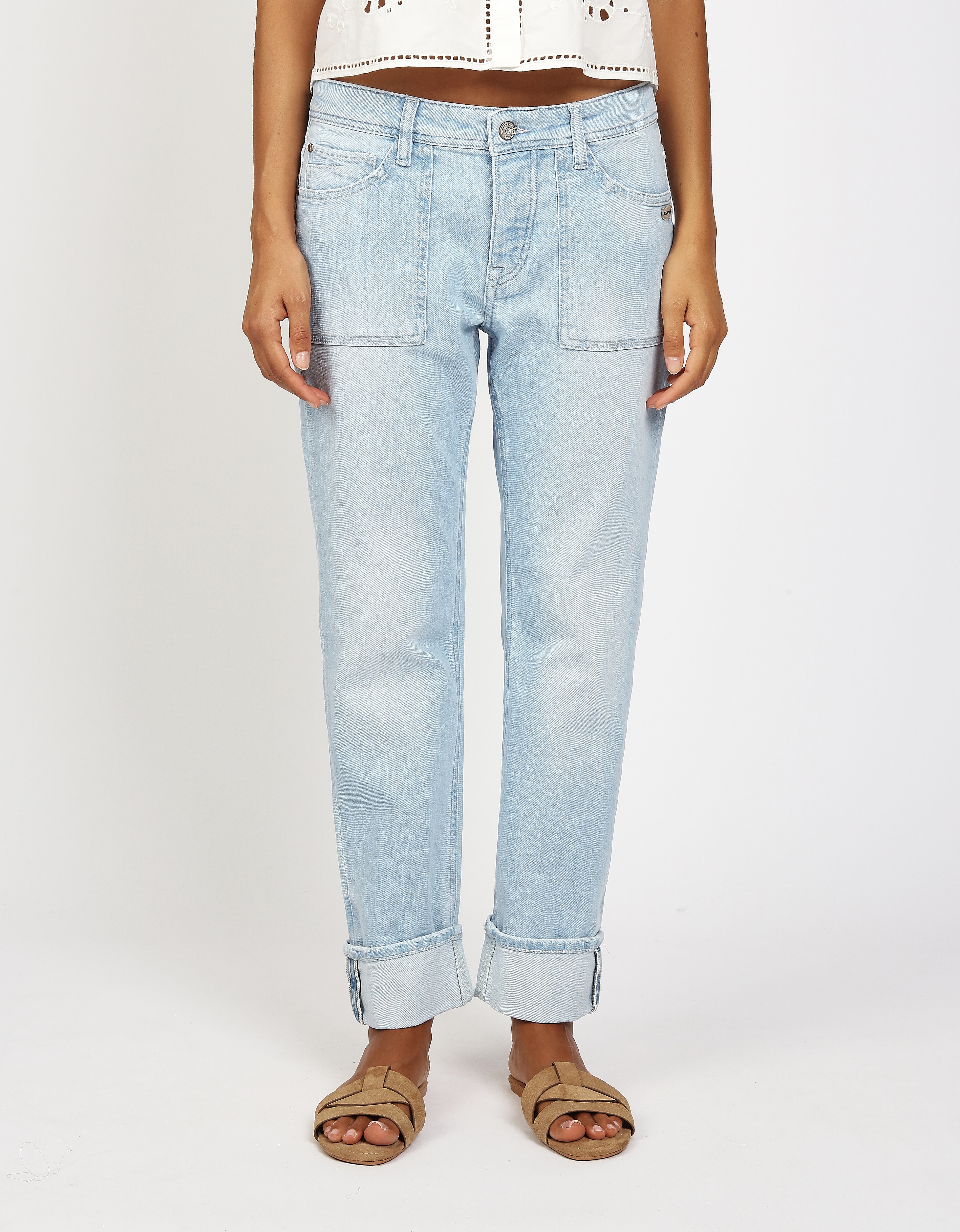 GANG Boyfriend-Jeans "94NICA WORKER" cooler, androgyner Look