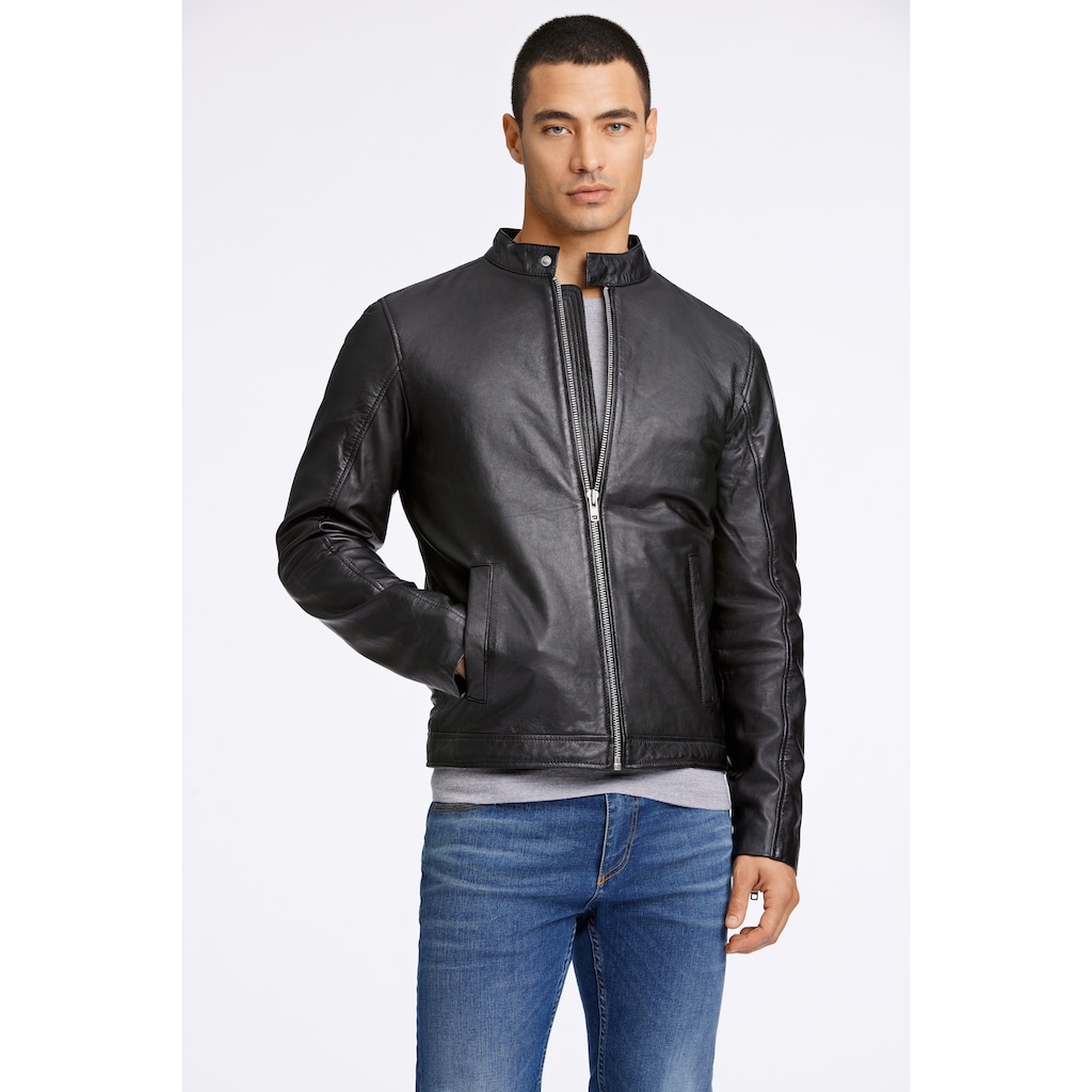 LINDBERGH Lederjacke, aus echtem Leder