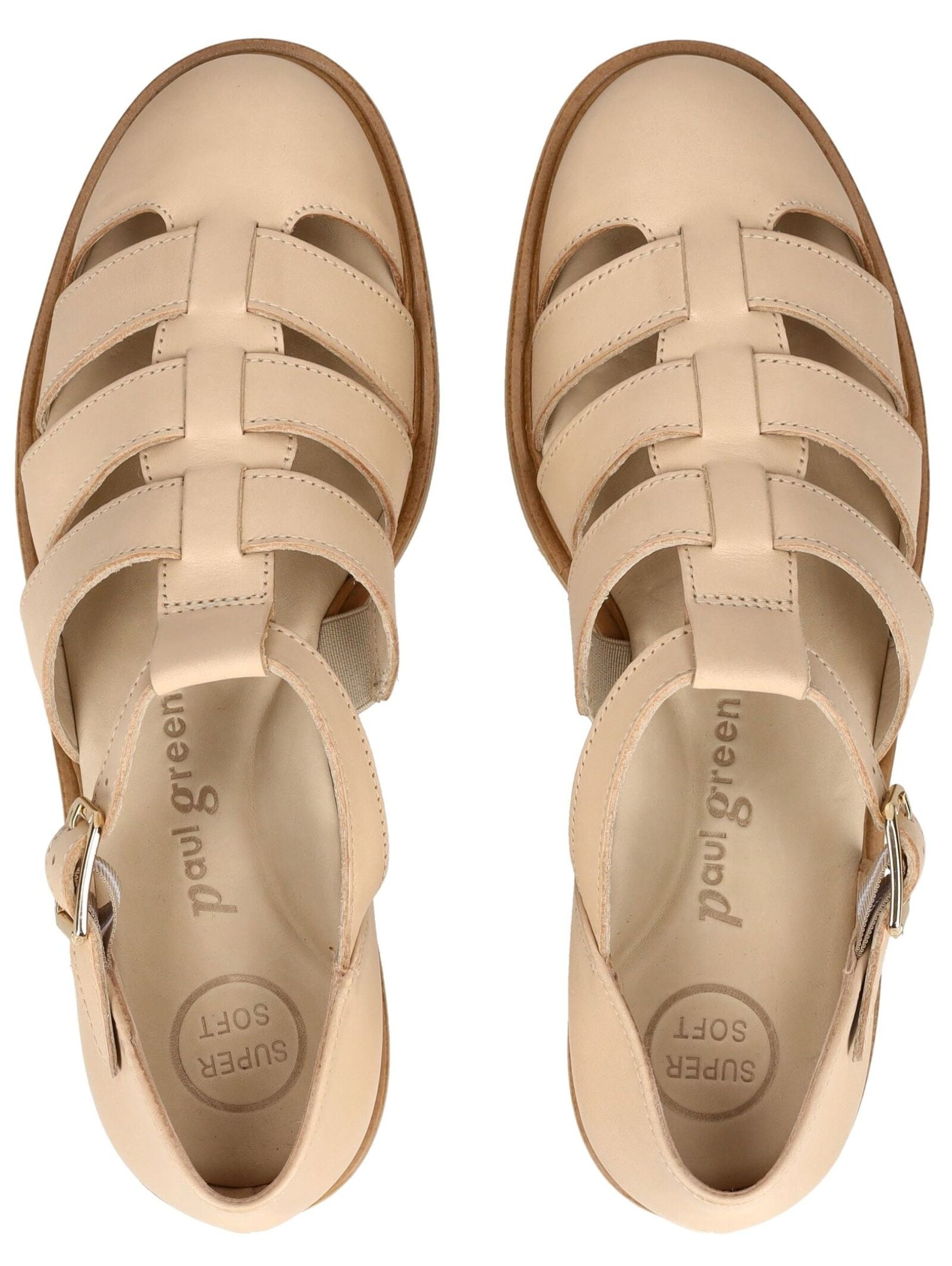 Paul Green Riemchensandale »Paul Green Sandalen Glattleder«