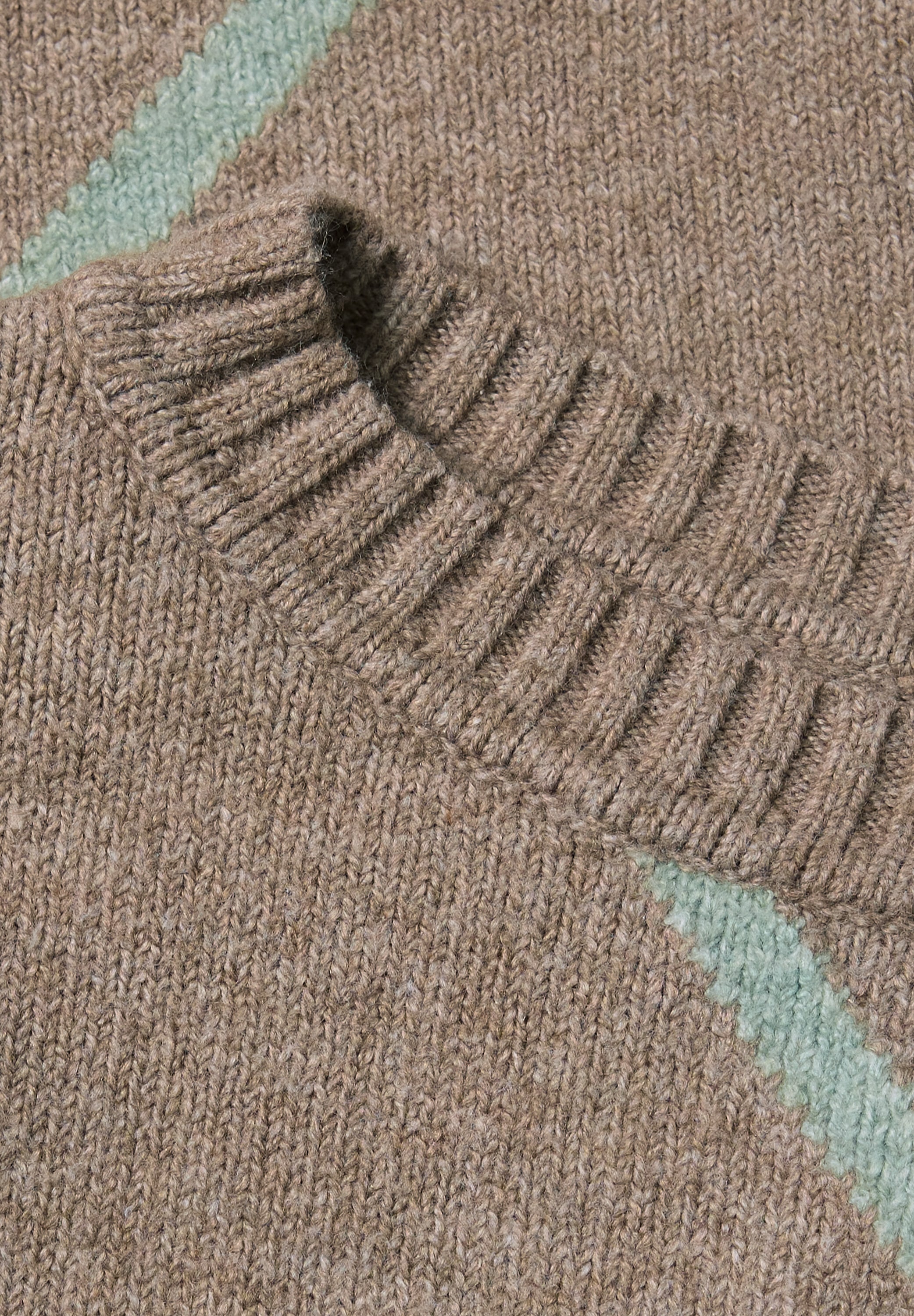 STREET ONE Strickpullover aus softem Materialmix