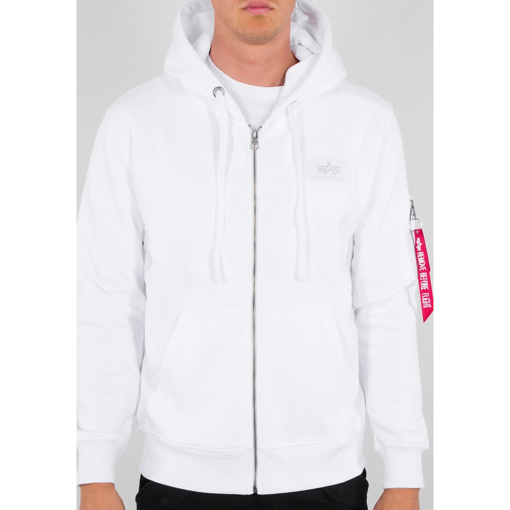 Alpha Industries Kapuzensweatjacke »Back Print Zip Hoody«