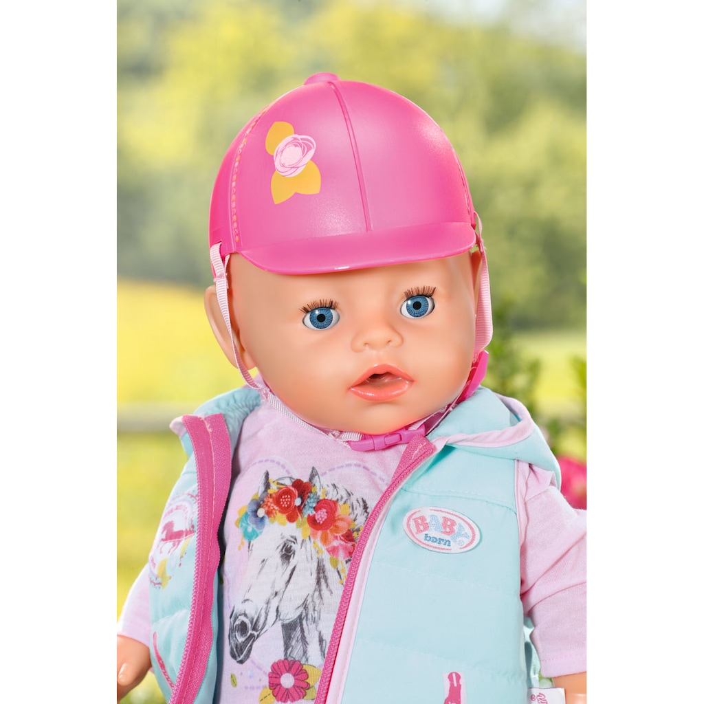 Baby Born Puppenkleidung »Deluxe Reiter Outfit, 43 cm«, (Set, 8 tlg.)