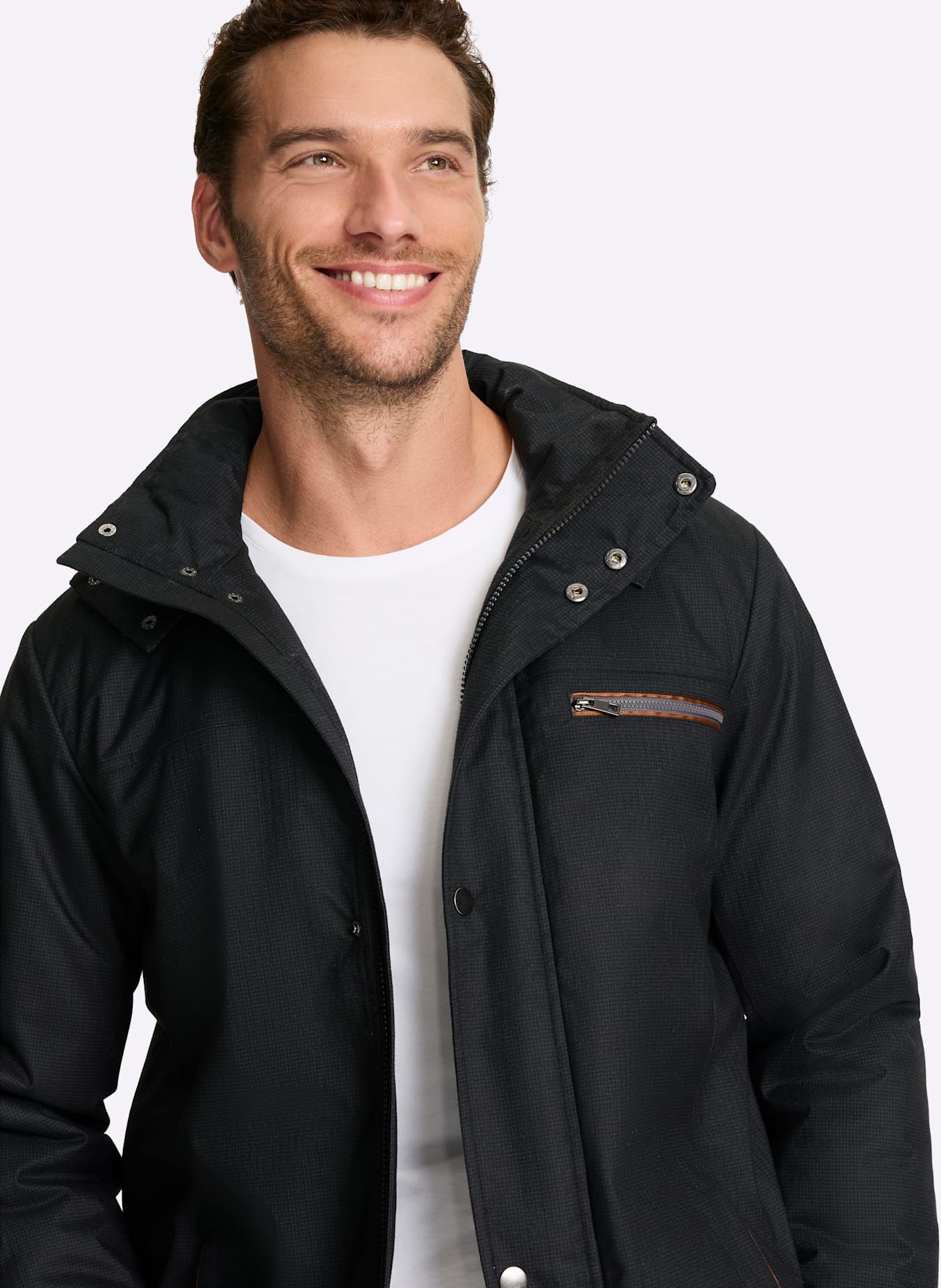 Marco Donati Steppjacke mit Kapuze