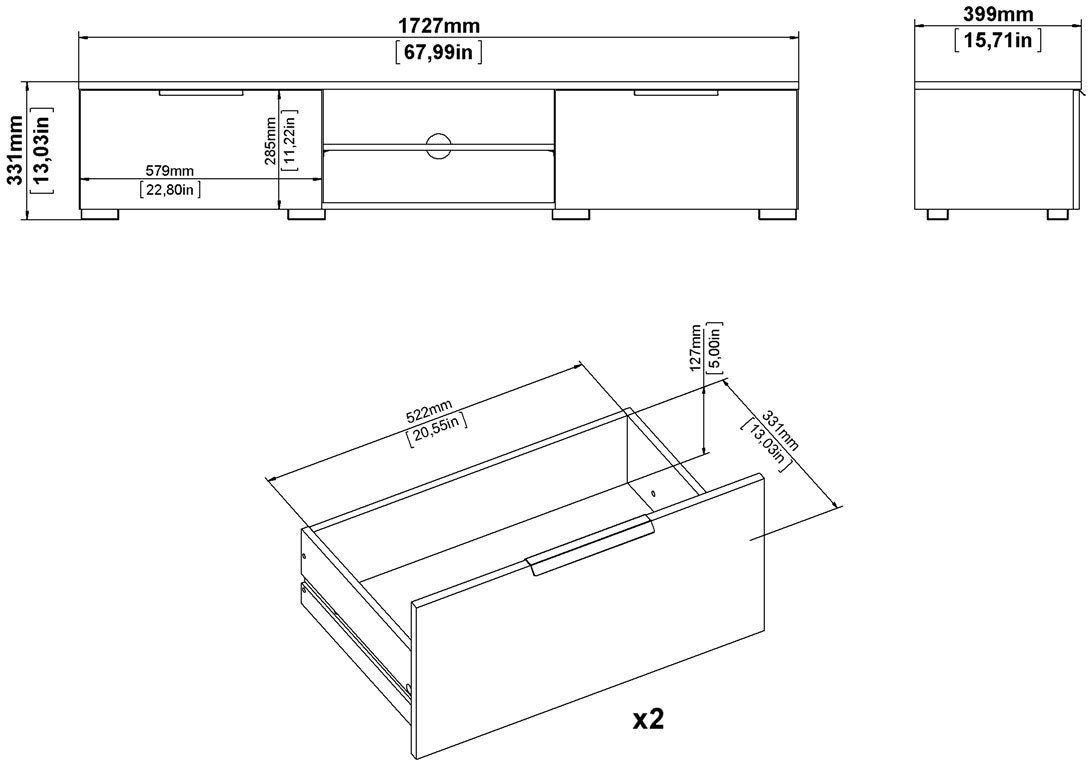 INOSIGN TV-Board, Lowboard