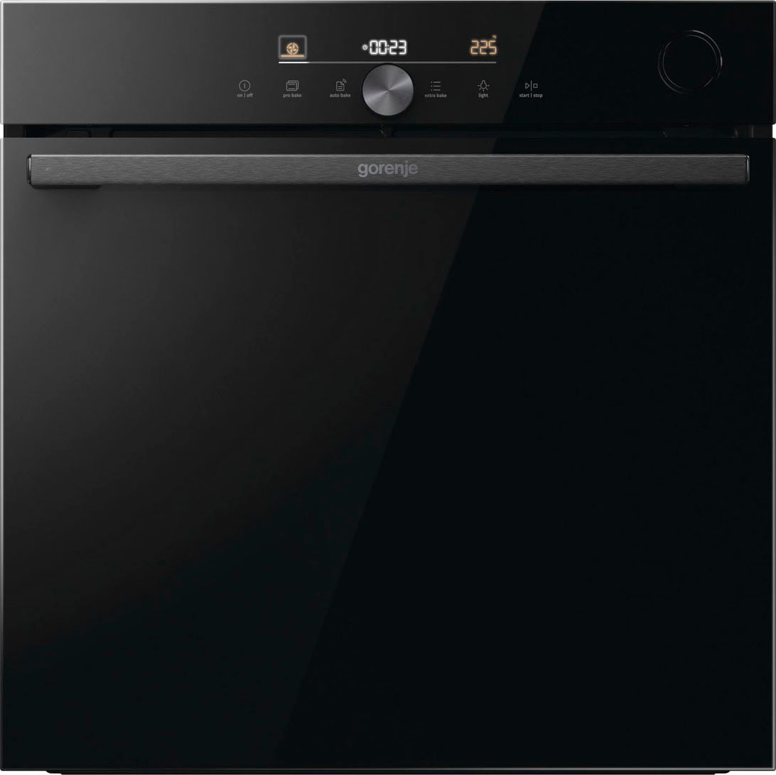 GORENJE Backofen  »BSA6747DGWI«, mit 2-fach-Teleskopauszug, Aqua-Reinigungsfunktion, AirFry-Funktion
