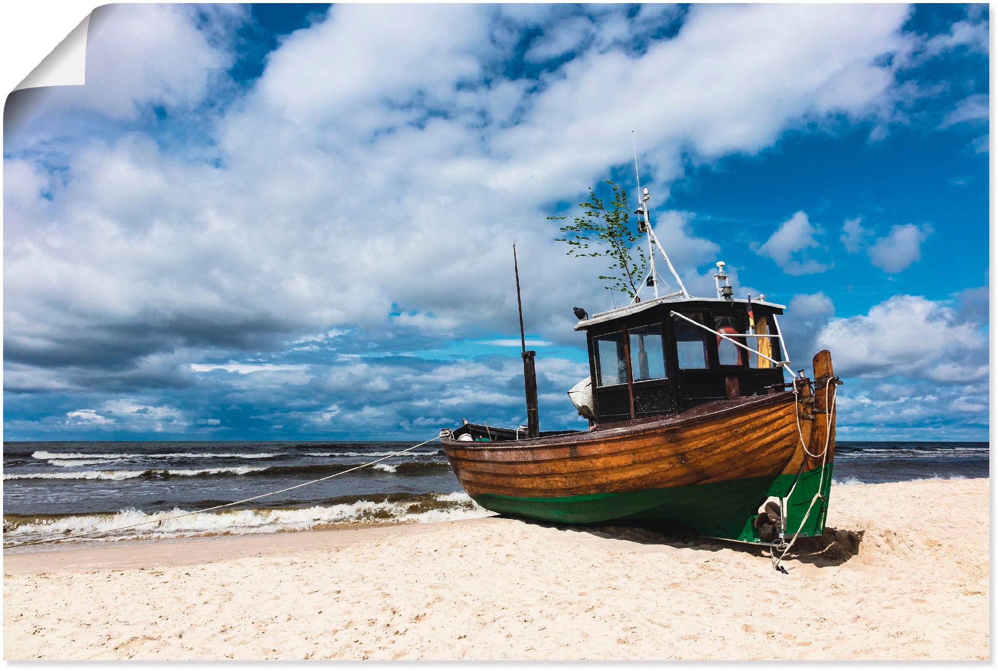 Artland Paveikslas »Fischerboot in Ahlbeck Ins...