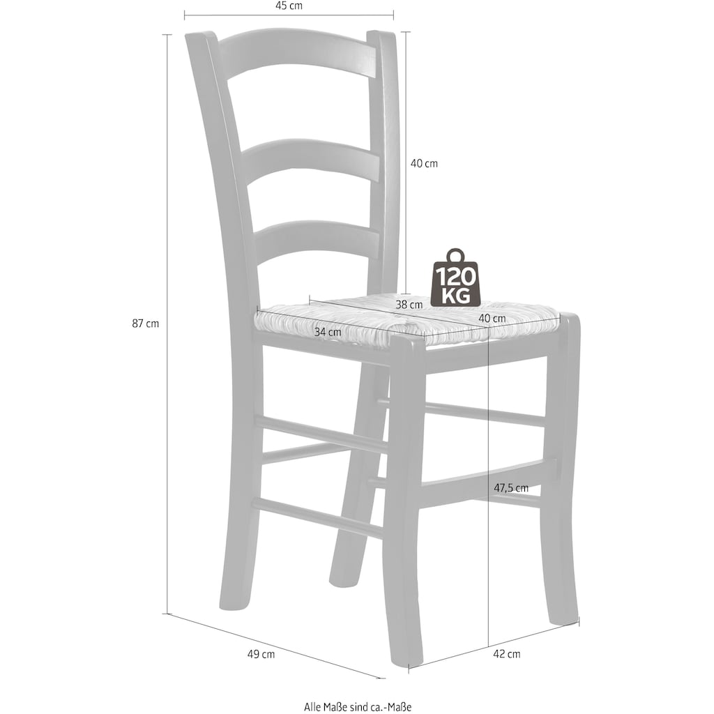 Home affaire Esszimmerstuhl »Super Paesana«, (Set), 2 St.