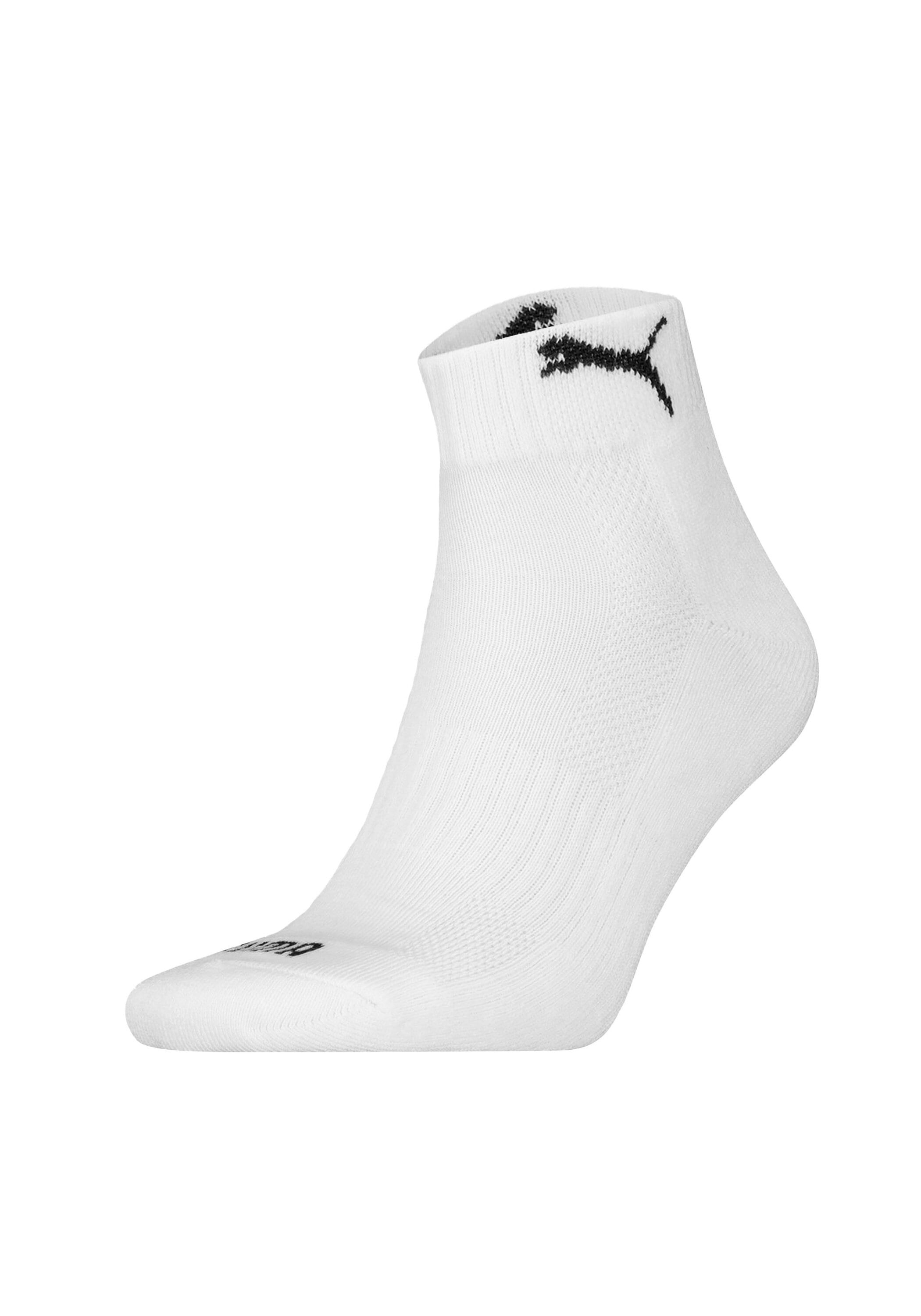 PUMA Kurzsocken »Socken Cushioned Quarter 3P 3er Pack«