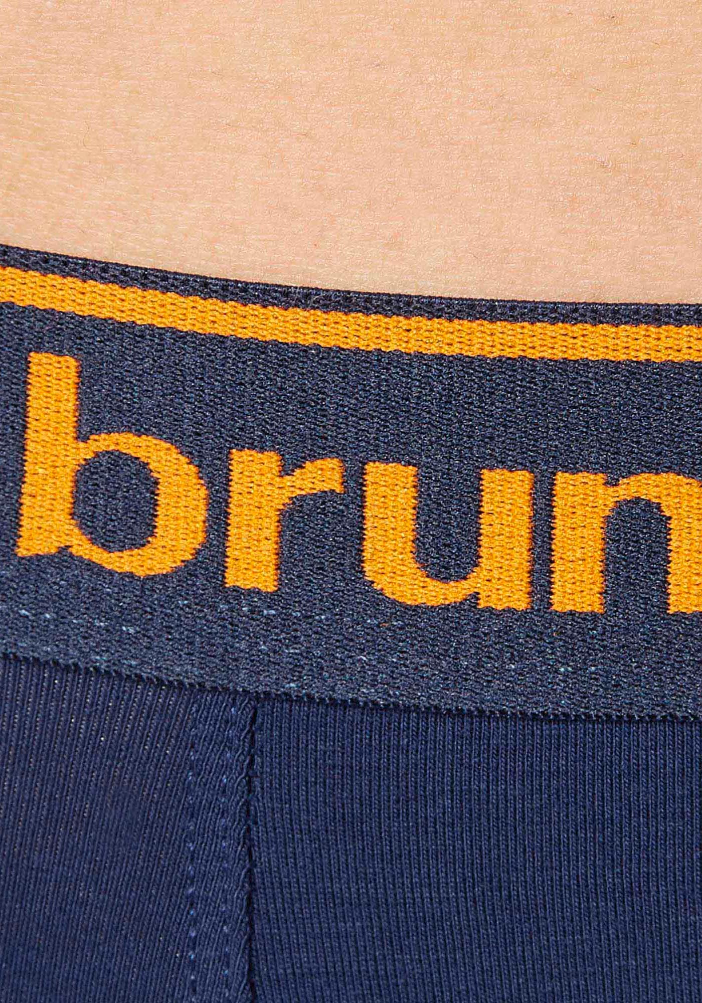 Bruno Banani Lange Unterhose »Warm Up«, mit kontrastfarbenem Logobund