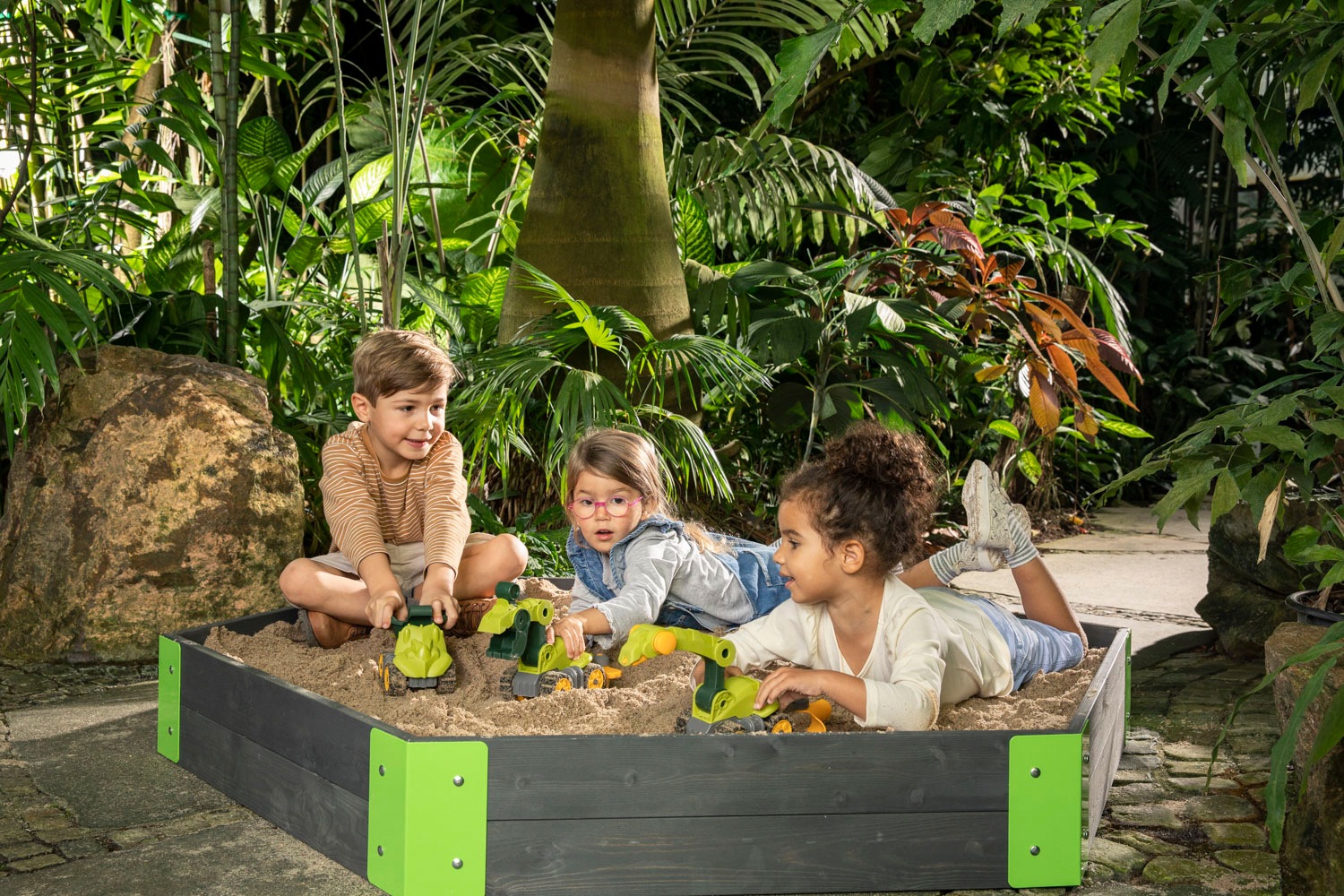 BIG Spielzeug-Bagger »Power Worker Mini Dino T-Rex«, Made in Germany