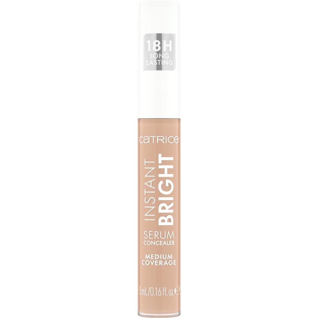 Catrice Concealer »Instant Bright Serum Concealer« Langhaltend, mittlere Deckkraft, leichte Textur, spendet Feuchtigkeit.