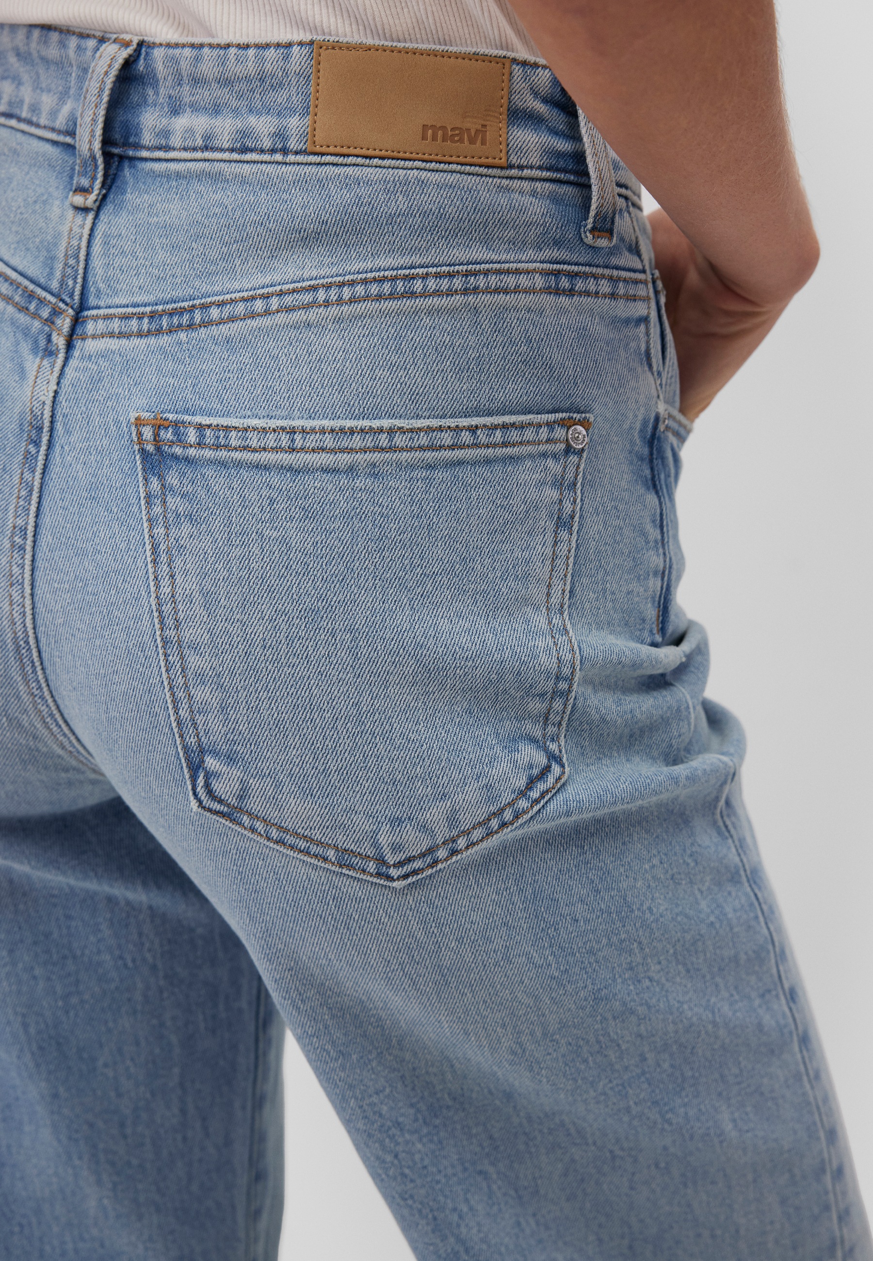 Mavi Weite Jeans »MALIBU«, Loose Wide Leg Jeans
