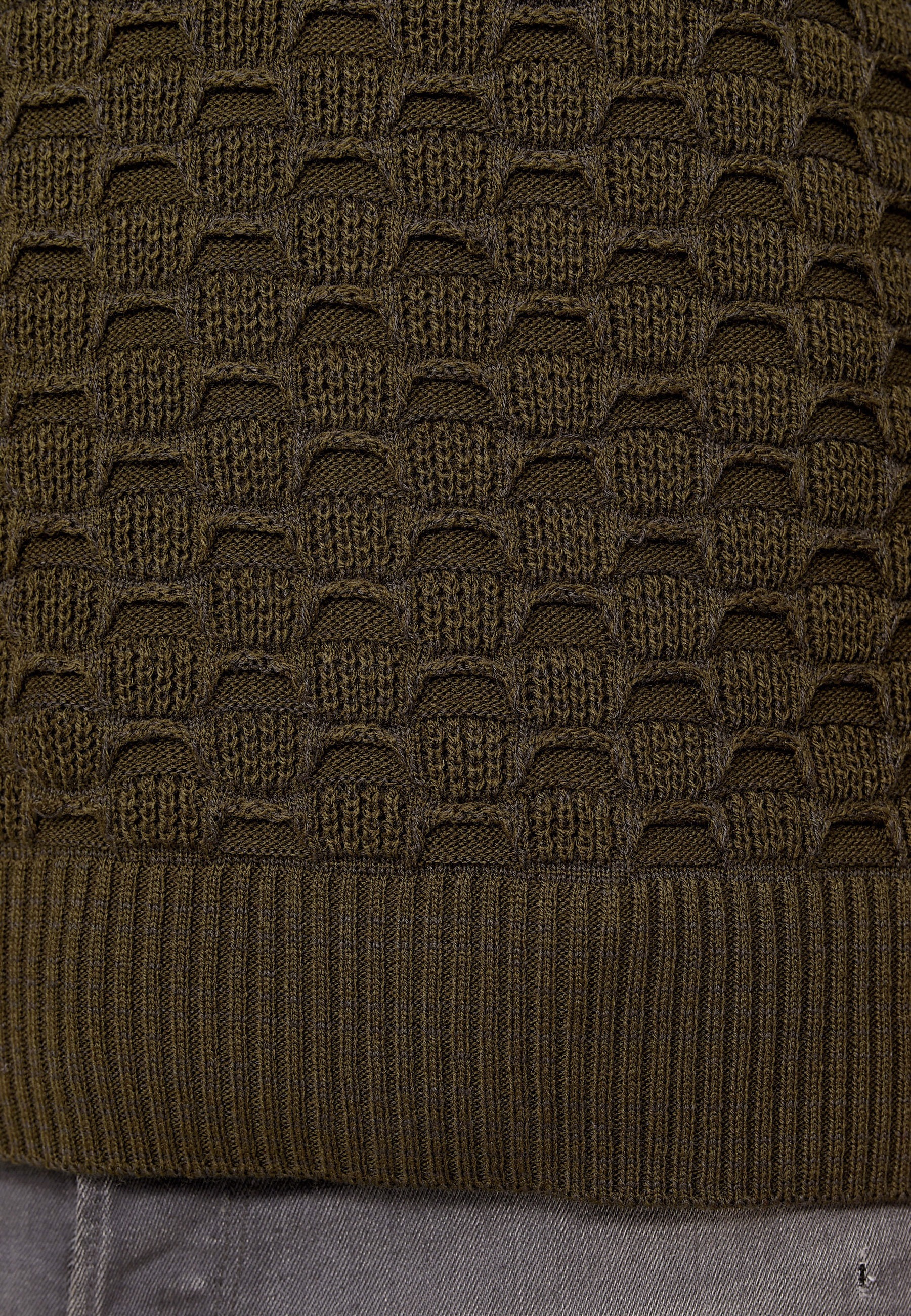Rusty Neal Strickpullover, mit modernem Strickmuster