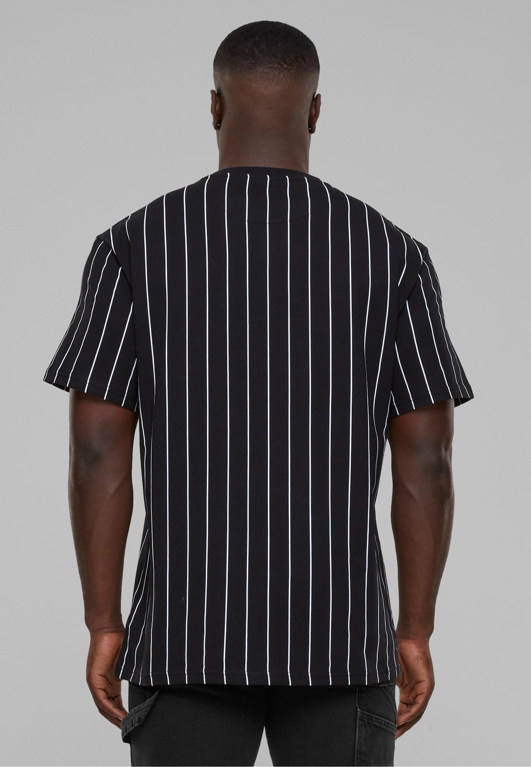 Karl Kani T-Shirt »Karl Kani Herren KM222-101-1 KK 2-Pack Pinstripe + Essential Tee«, (1 tlg.)