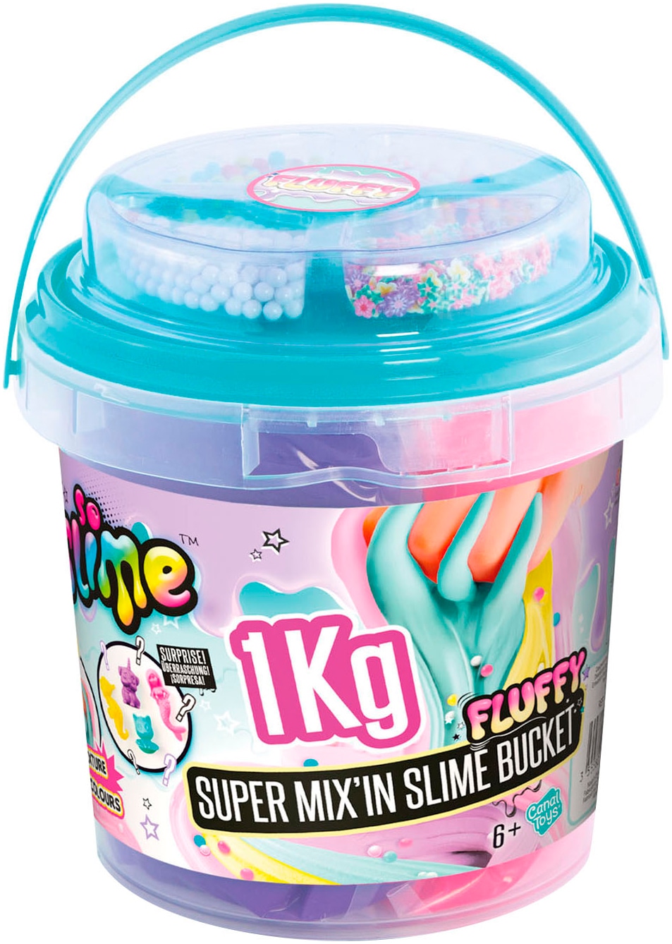 Canal Toys Kreativset »Slime™, Slime Eimer mit 1kg Slime« Lieferung erfolgt farblich sortiert!