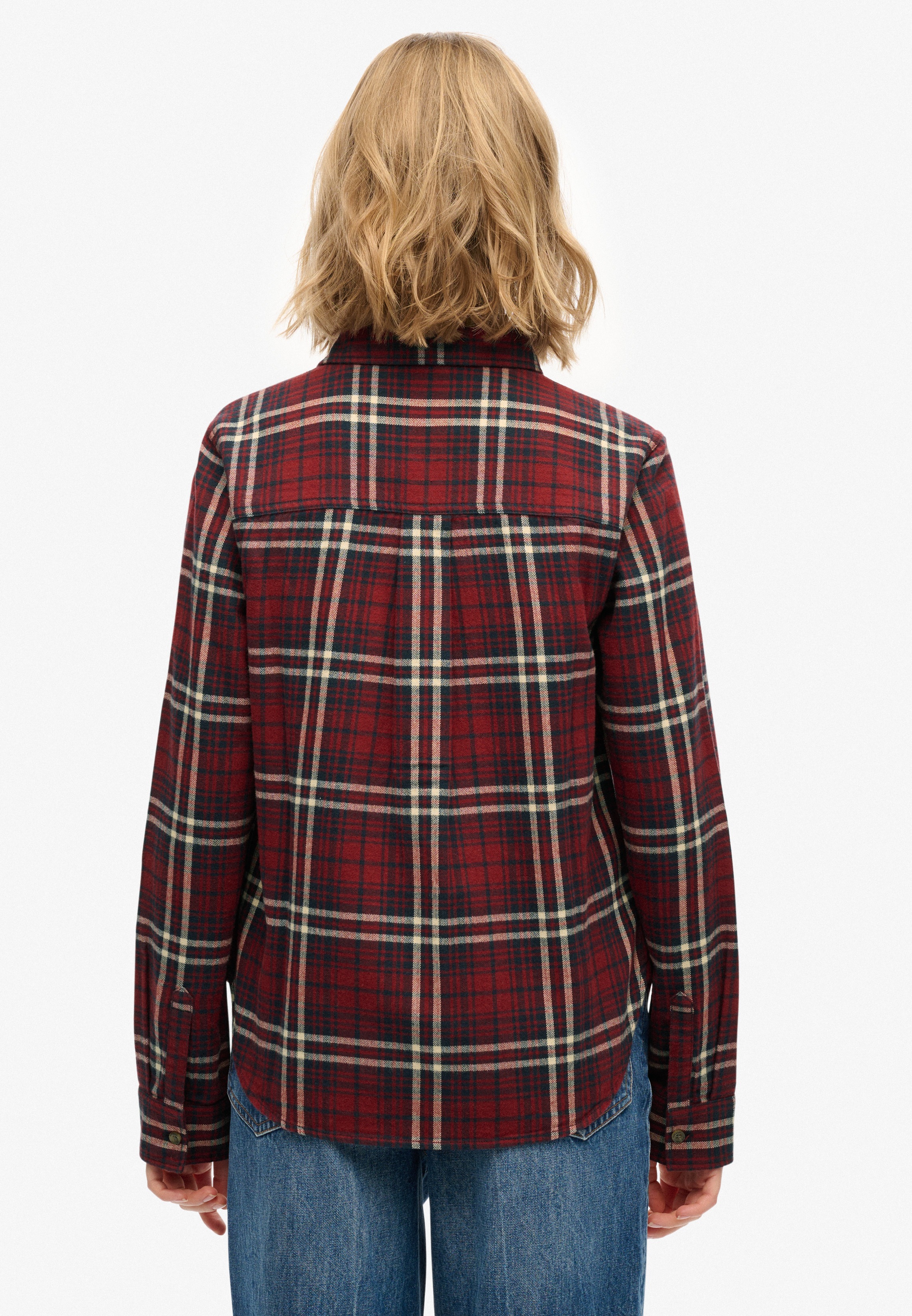 Thumbnail - Superdry Karobluse "LUMBERJACK CHECK FLANNEL SHIRT"