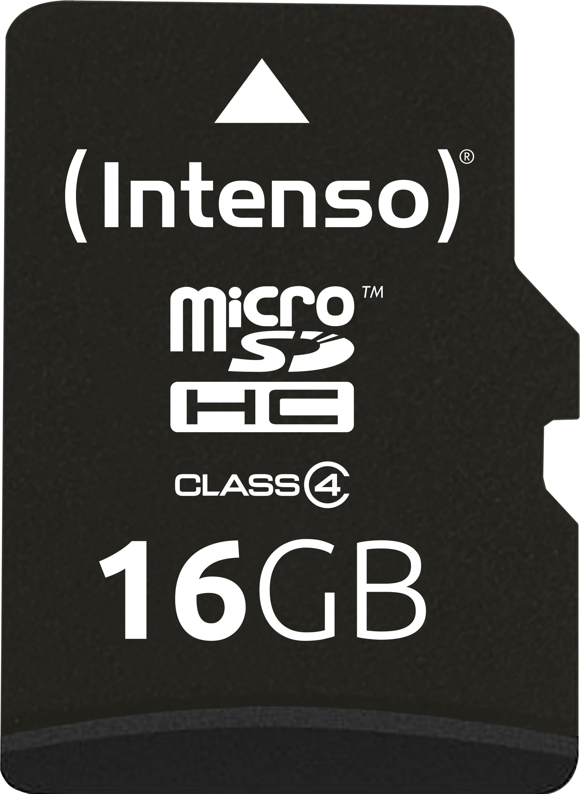 Intenso Speicherkarte »microSDHC Class 4 + SD-Adapter«, (Class 4)