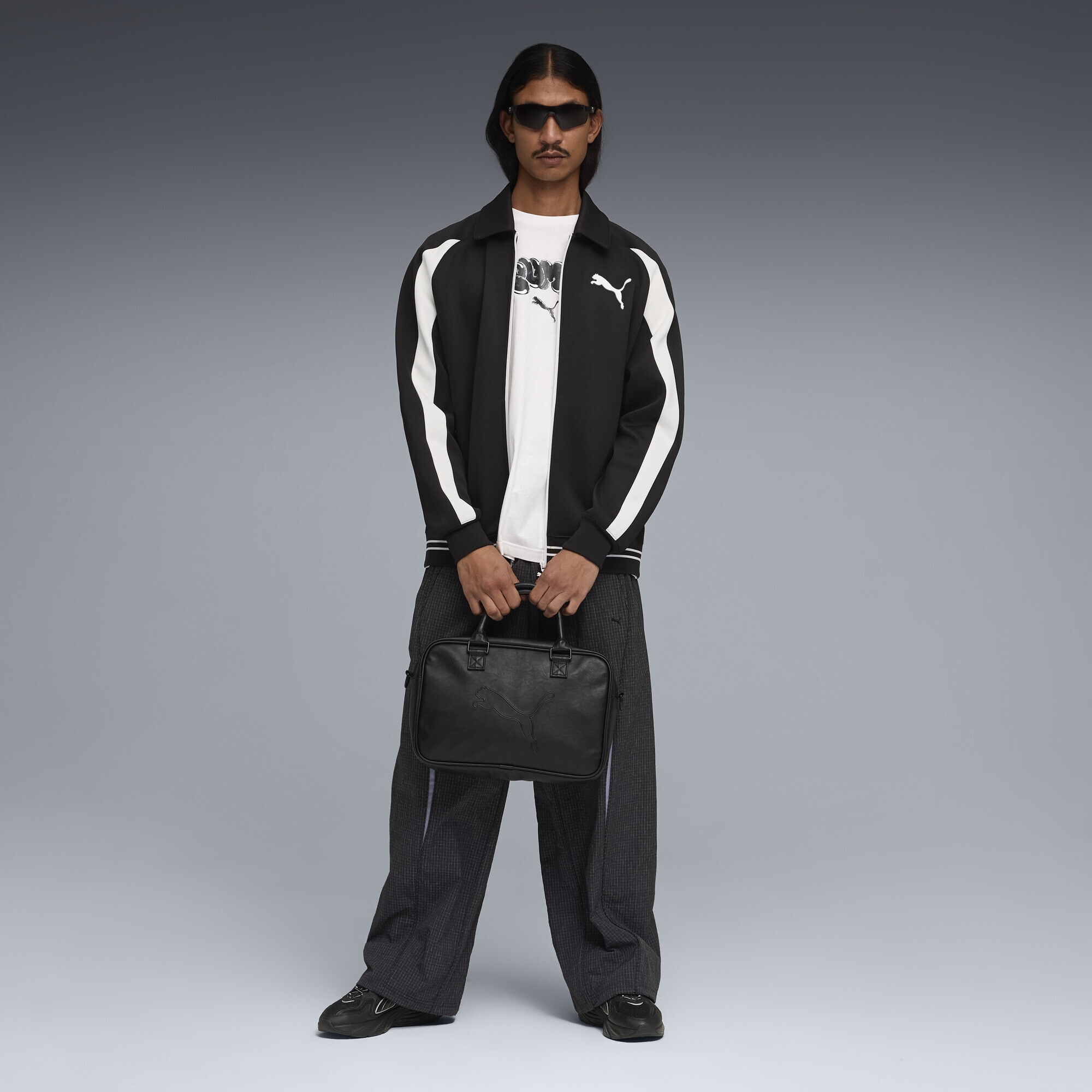 PUMA Trainingsjacke »T7 Big Cat Trainingsjacke Herren«