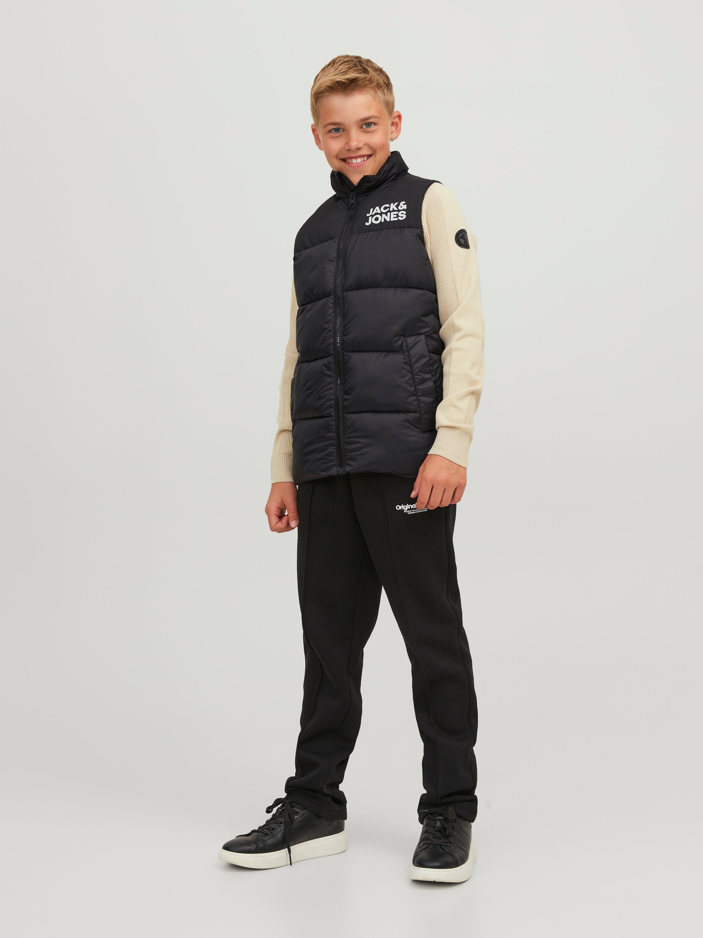 Jack & Jones Junior Kurzweste »JJETOBY BODYWARMER COLLAR«