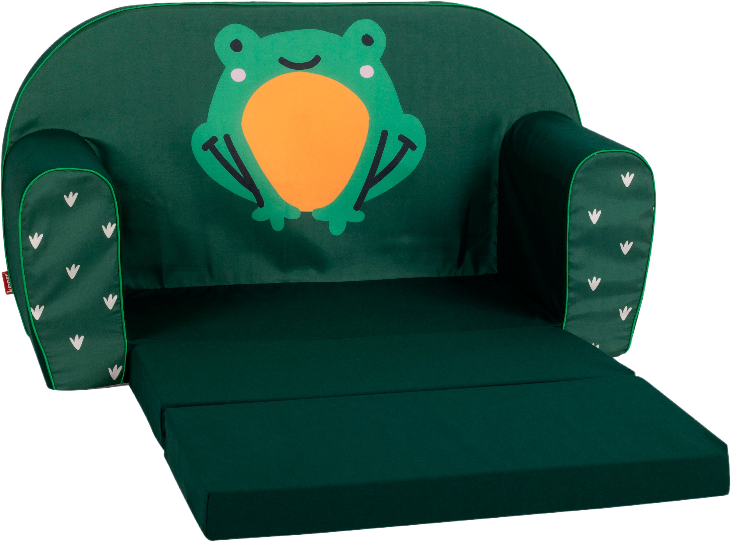 Knorrtoys® Sofa »Green frog« für Kinder; Made in Europe