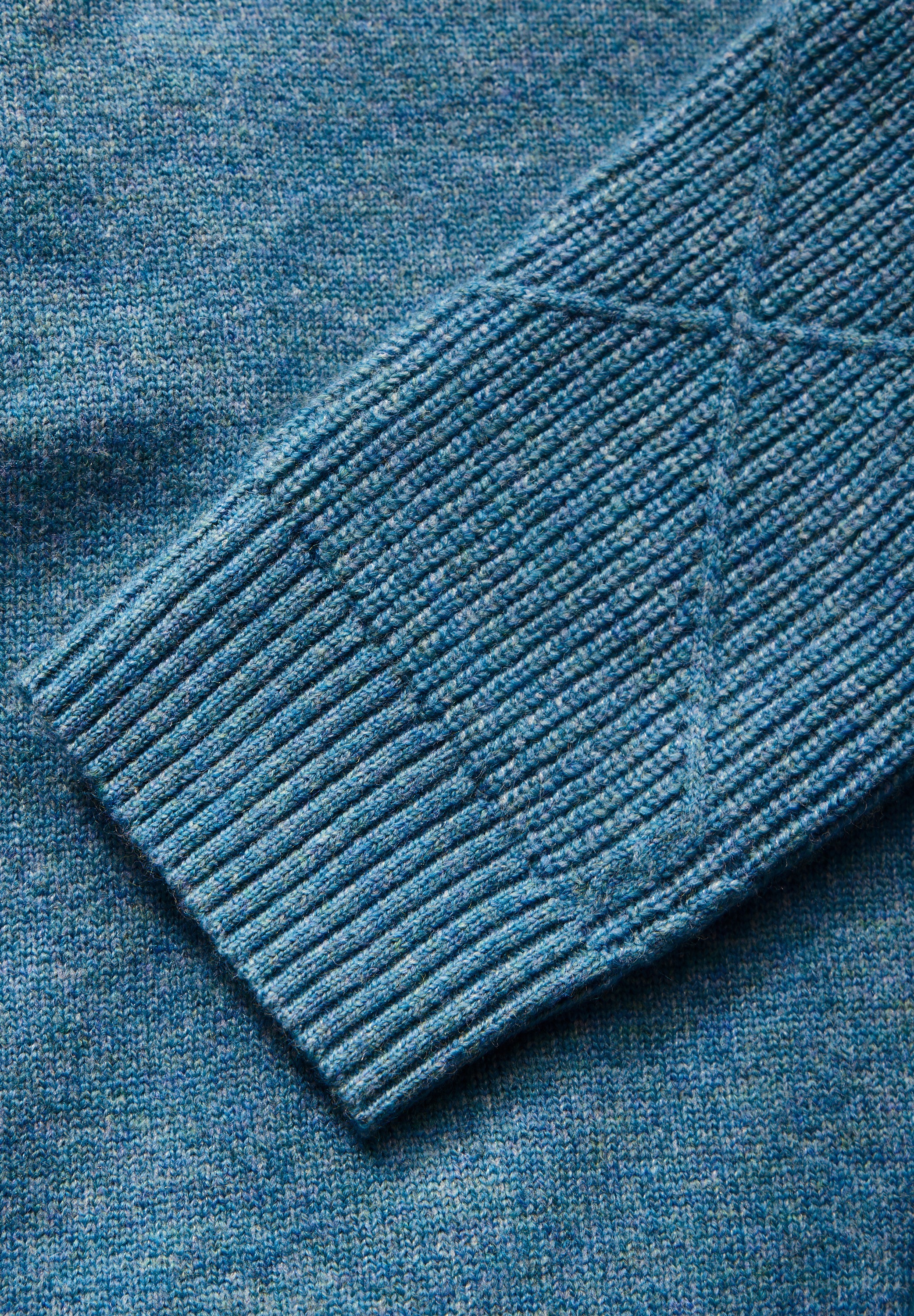 Cecil Cardigan, mit Materialmix