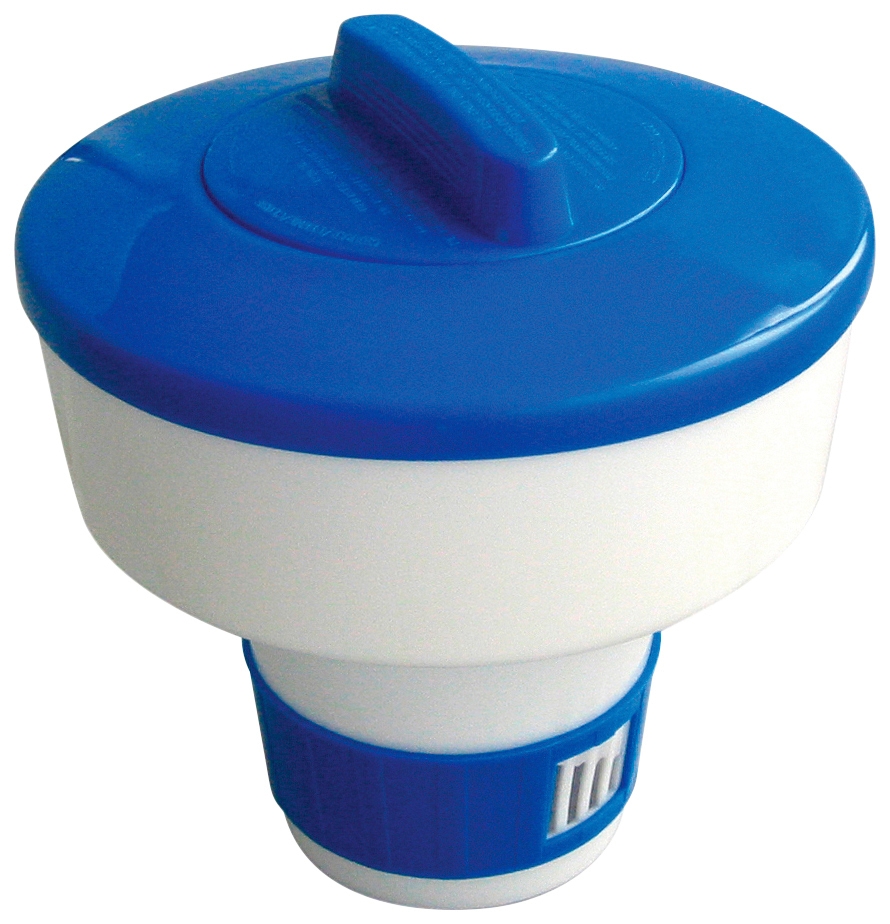 KWAD Rundpool »Supreme weiß inkl. Sicherheitsleiter und umfangreichem Zubehör«, (Set, 10 tlg.), 10-tlg., Höhe: 132 cm, inkl. Wasserpflegeset, blaue Innenfolie