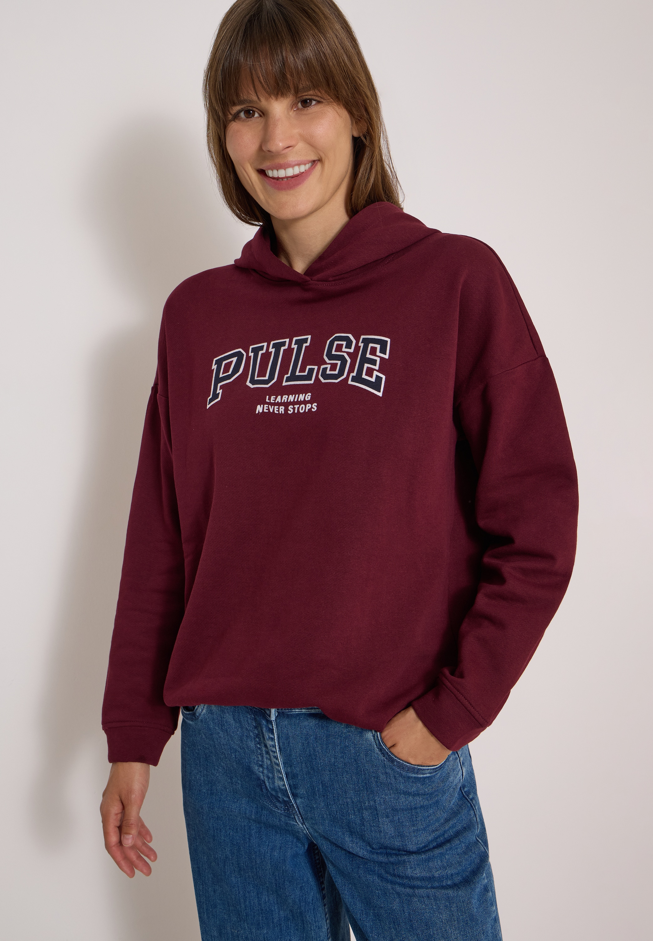 Cecil Sweatshirt, aus reiner Baumwolle