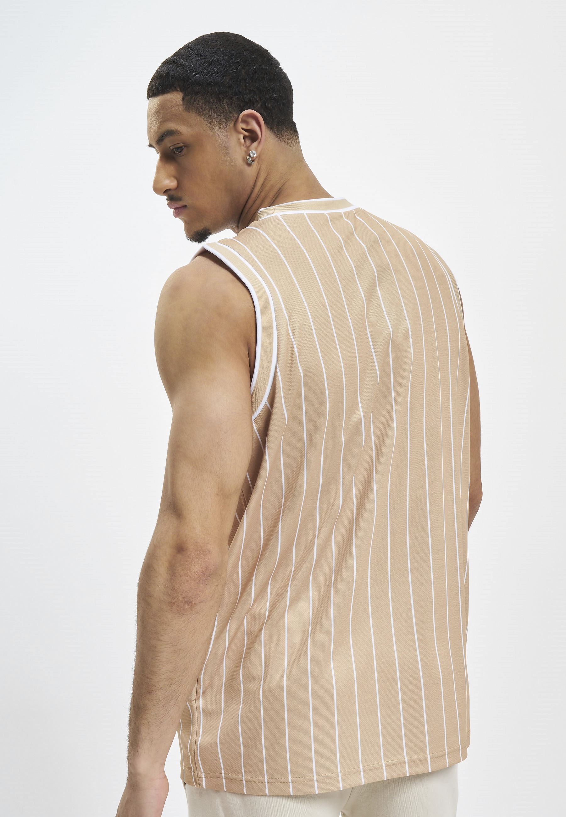 Karl Kani Tanktop »Karl Kani Herren KM232-001-2 KK Retro Pinstripes Basketball Tank« 1 Stk.