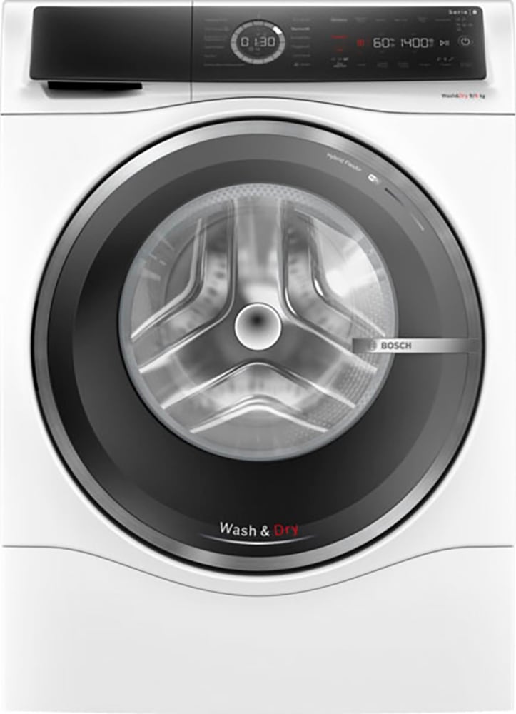 Bosch Serie 8 Waschtrockner 9.00 Kg / 6.00 Kg, 1400 U/Min., Eek: D Wnc244070 - Image 3