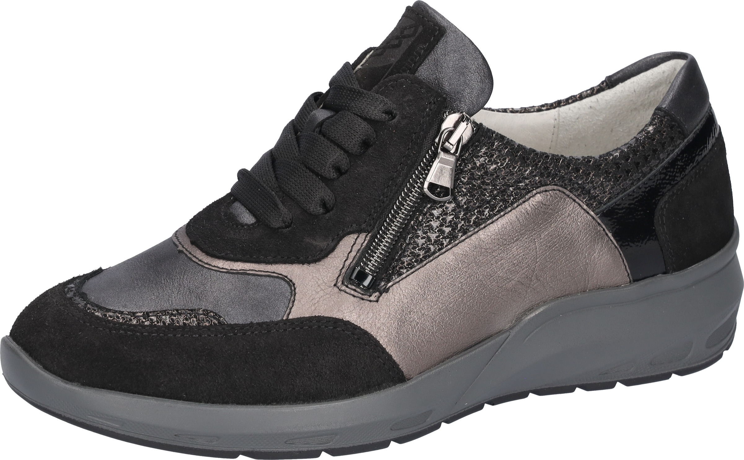 Waldläufer Schnürschuh "M-TONIA", Komfortschuh, Sneaker, Bequemschuh, Reißv günstig online kaufen