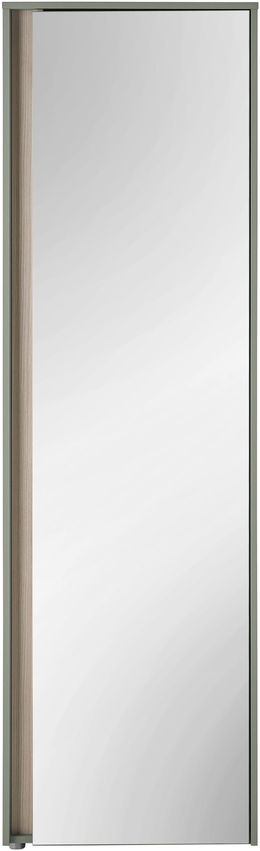 INOSIGN Spiegelschrank »GiRON/CiTY, moderner Garderobenschrank, Kleiderschrank mit Stauraum«, Spiegeltür, Teleskopauszug, Tür beidseitig montierbar, 60 cm breit